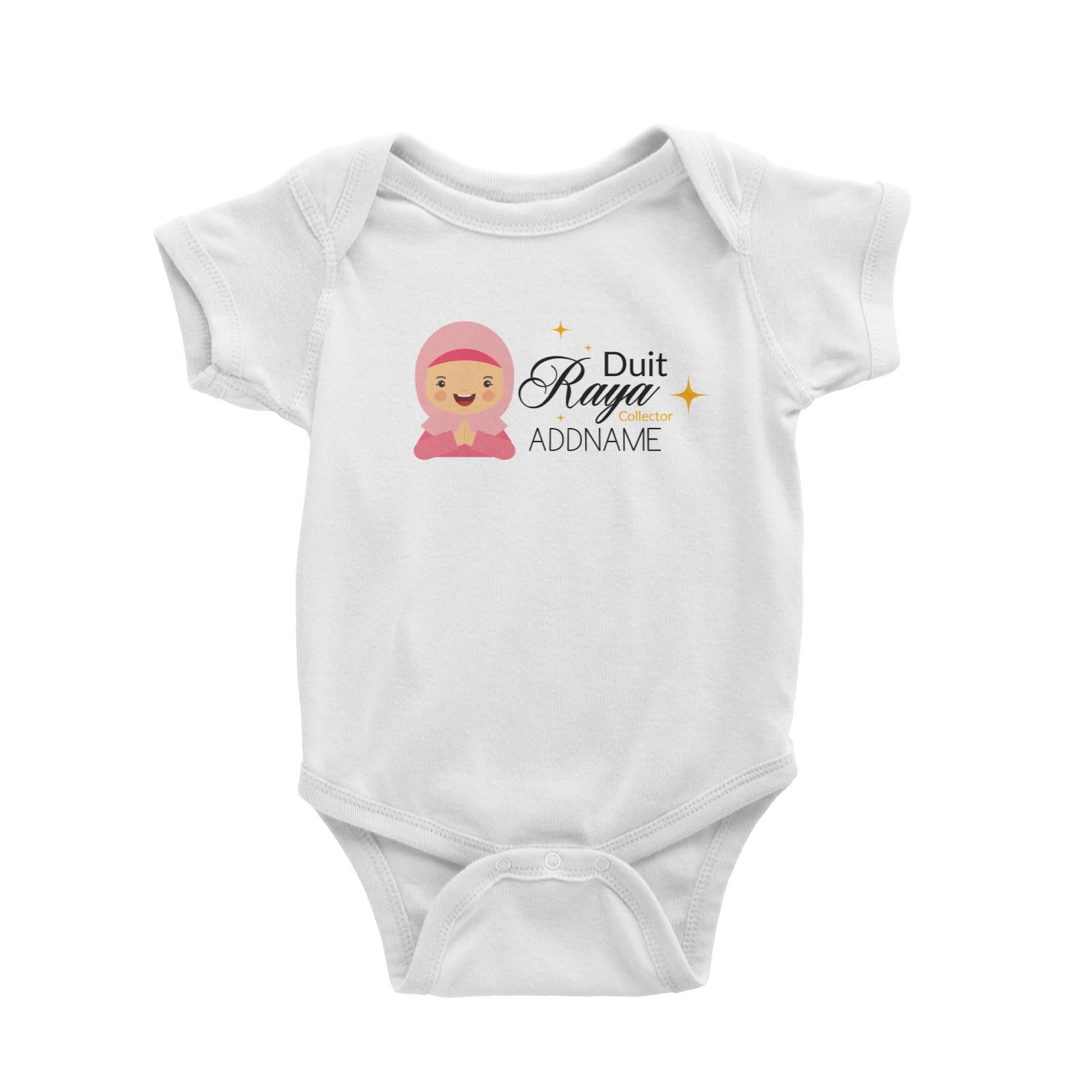 Duit Raya Collector Lady Baby Romper  Personalizable Designs Sweet Character