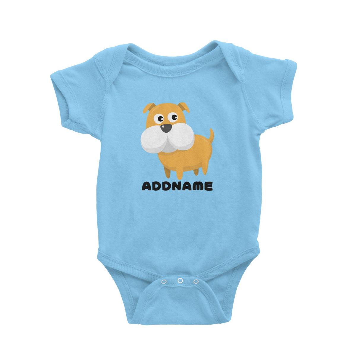 Farm Dog Addname Baby Romper