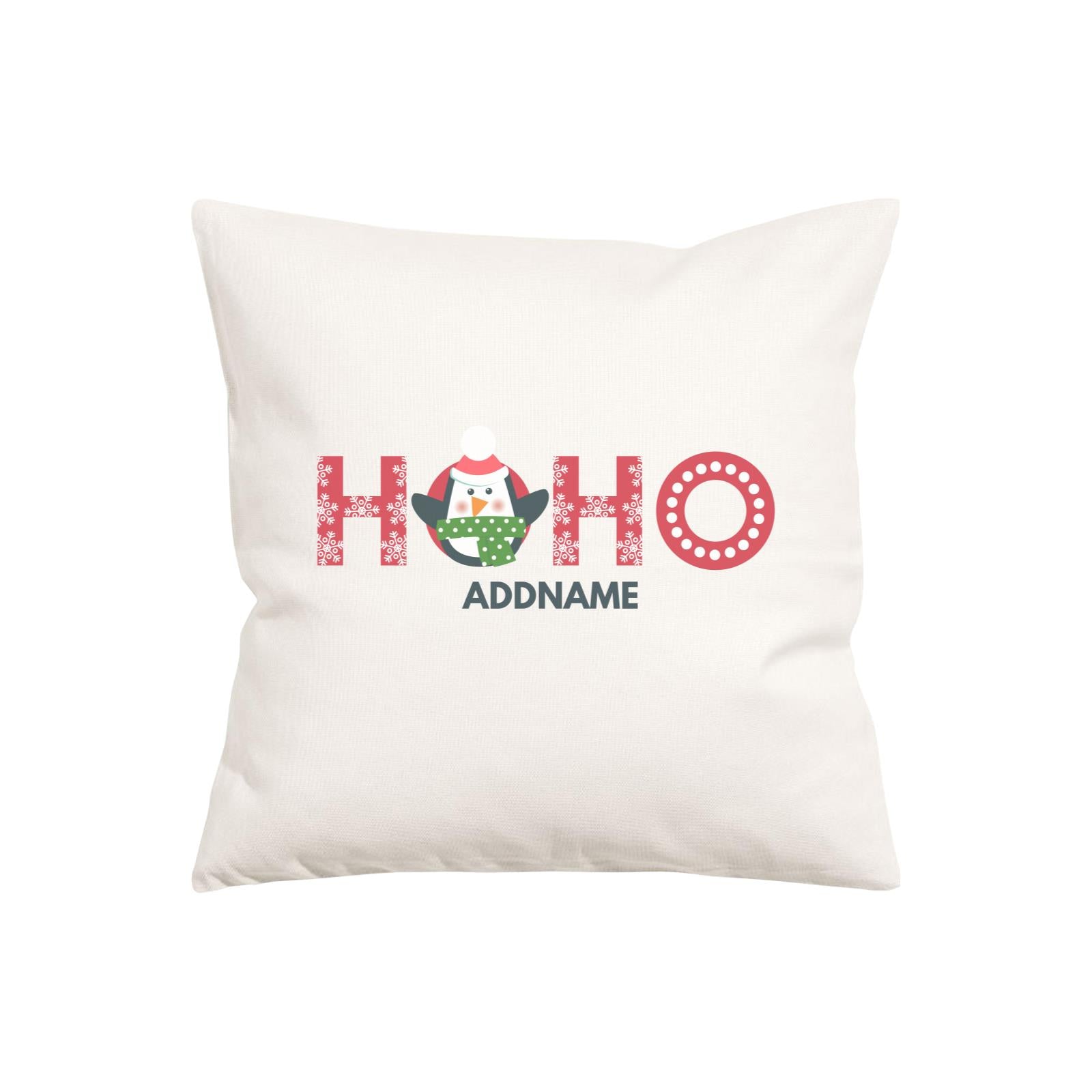 Xmas HoHo Penguin Pillow Pillow Cushion