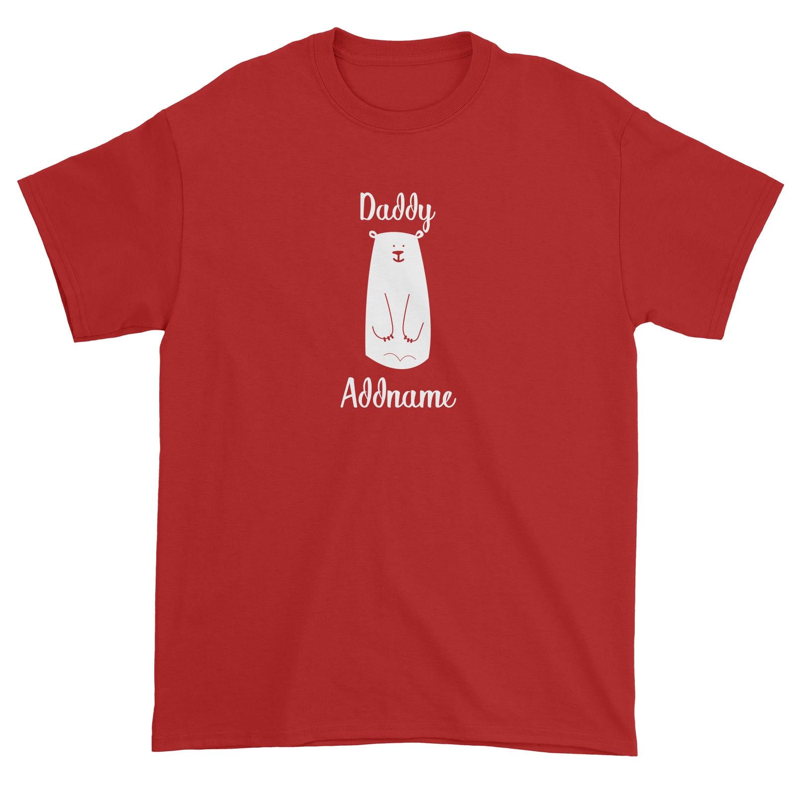 Christmas Series Daddy Bear Unisex T-Shirt