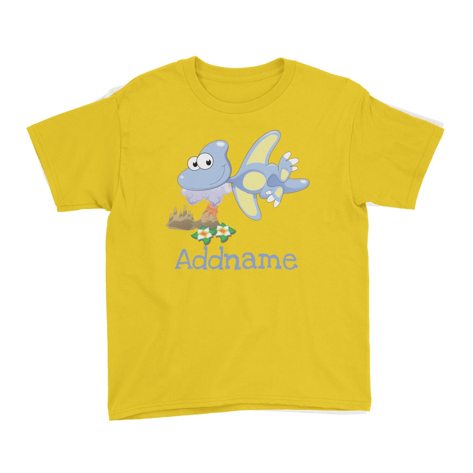 Dinosaurs Pterosaur Addname Kid's T-Shirt