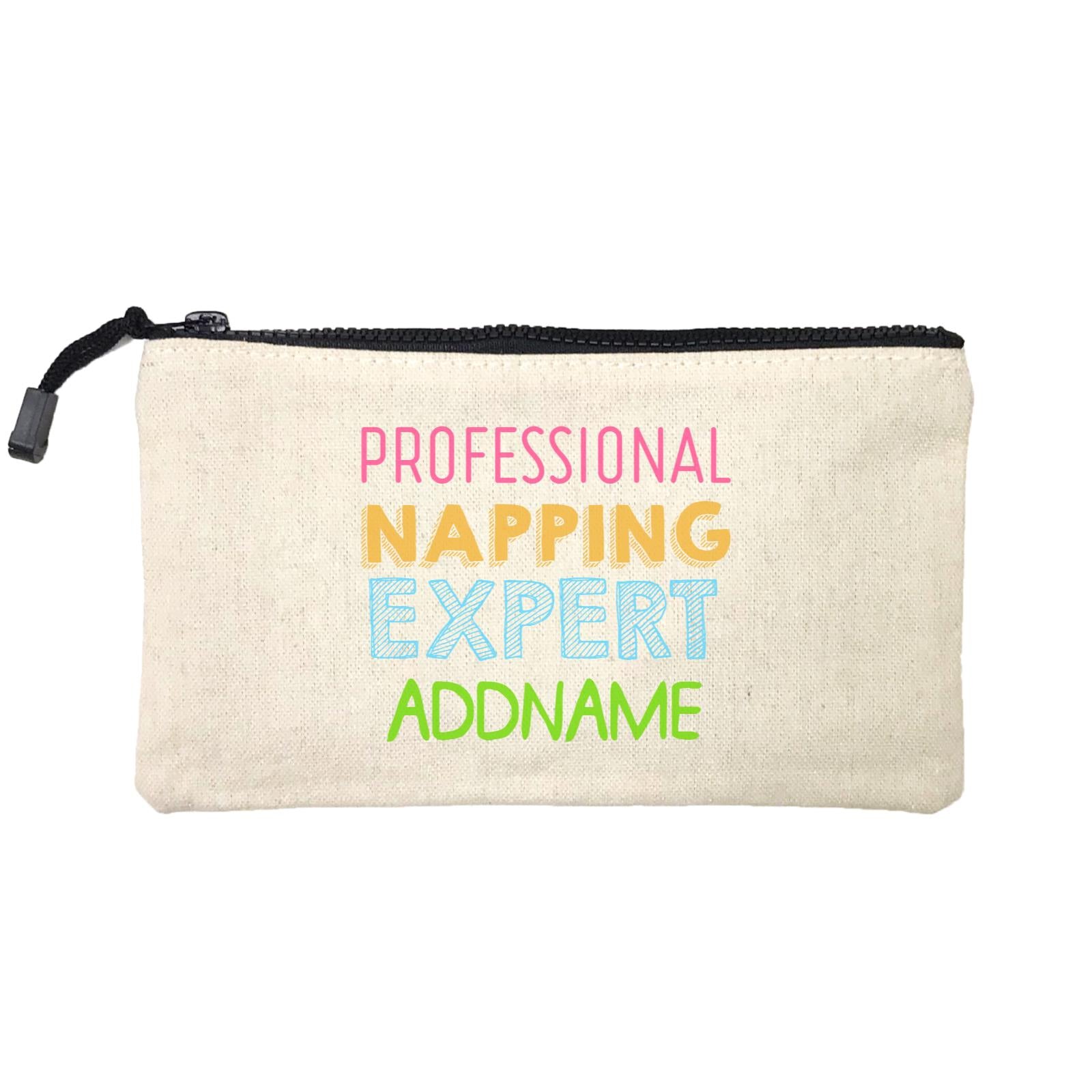 Professional Napping Expert Addname Mini Accessories Stationery Pouch