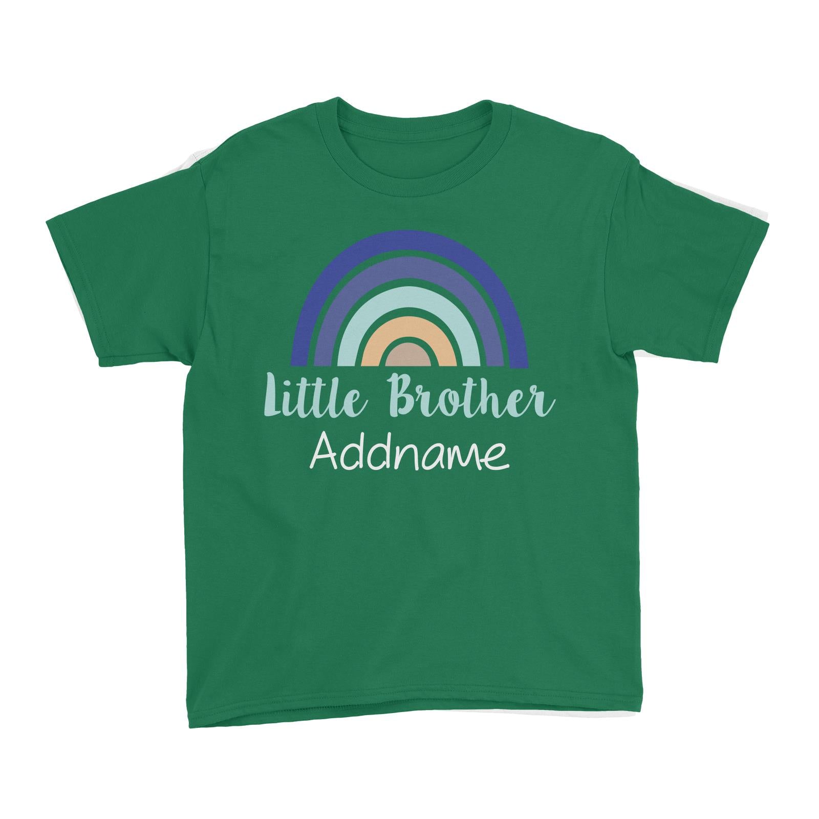 Colourful Rainbow Little Brother Kid's T-Shirt
