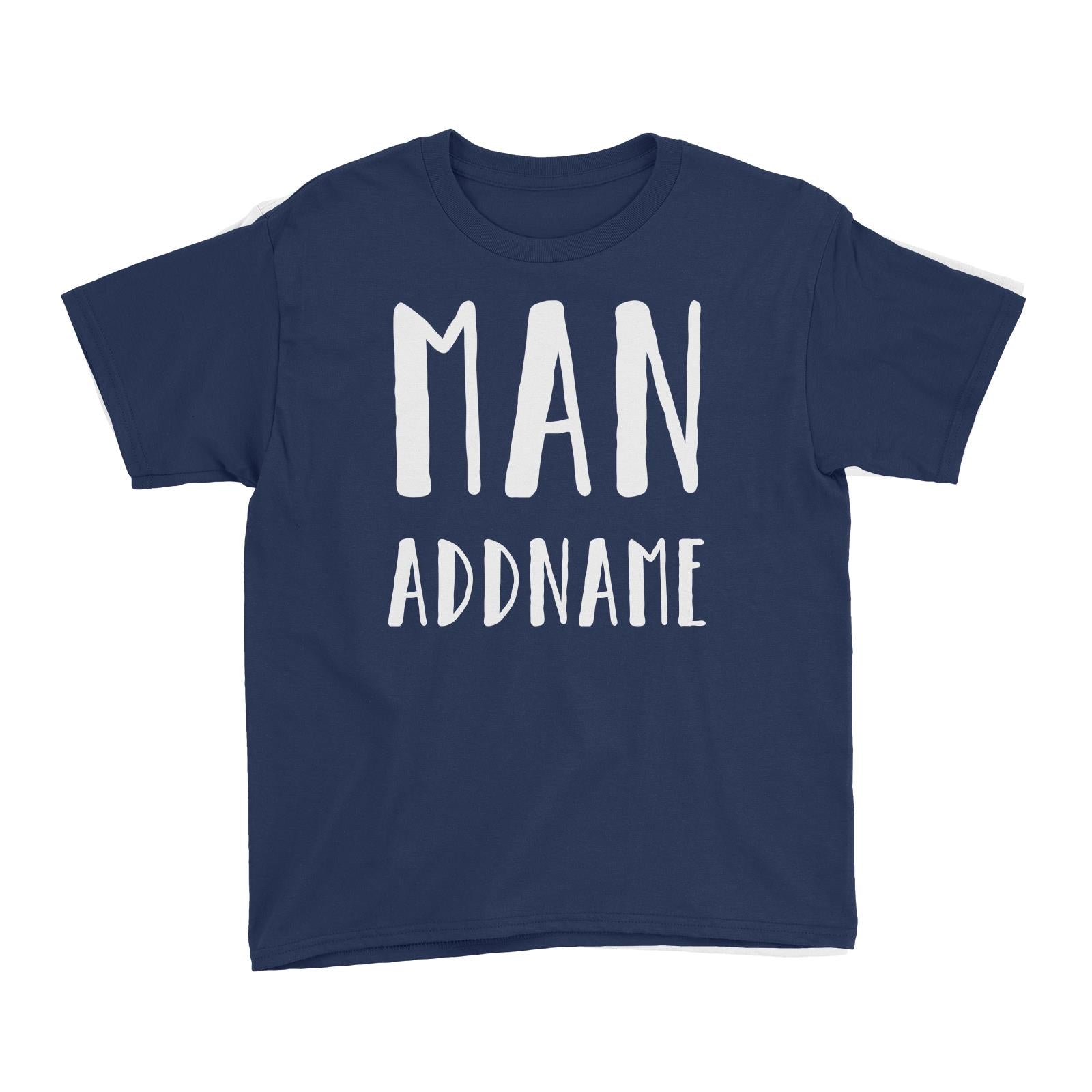 Matching Dog And Owner Man Addname Kid's T-Shirt