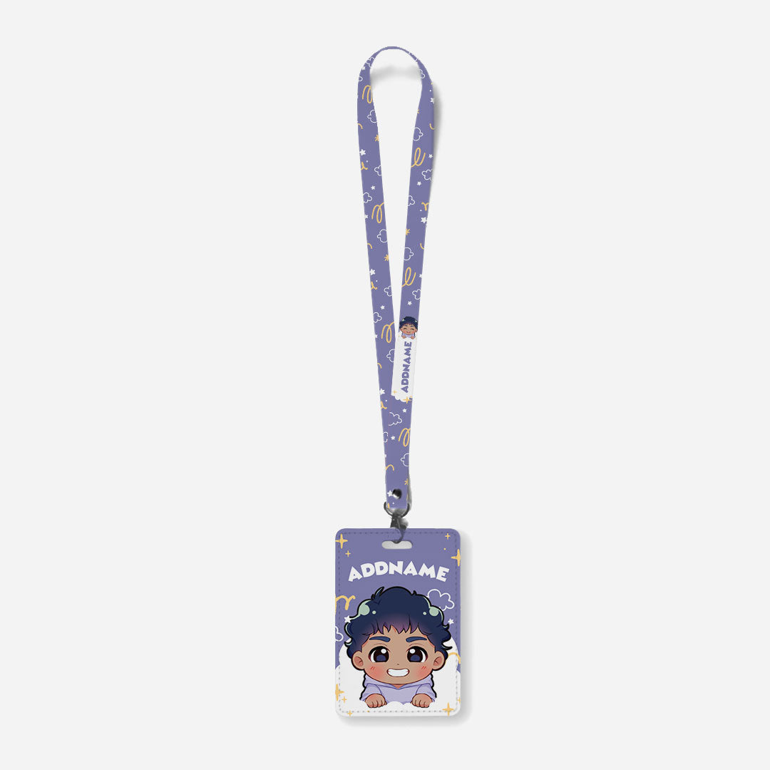 Chibi Me Series Lanyard Cardholder - Indian Male