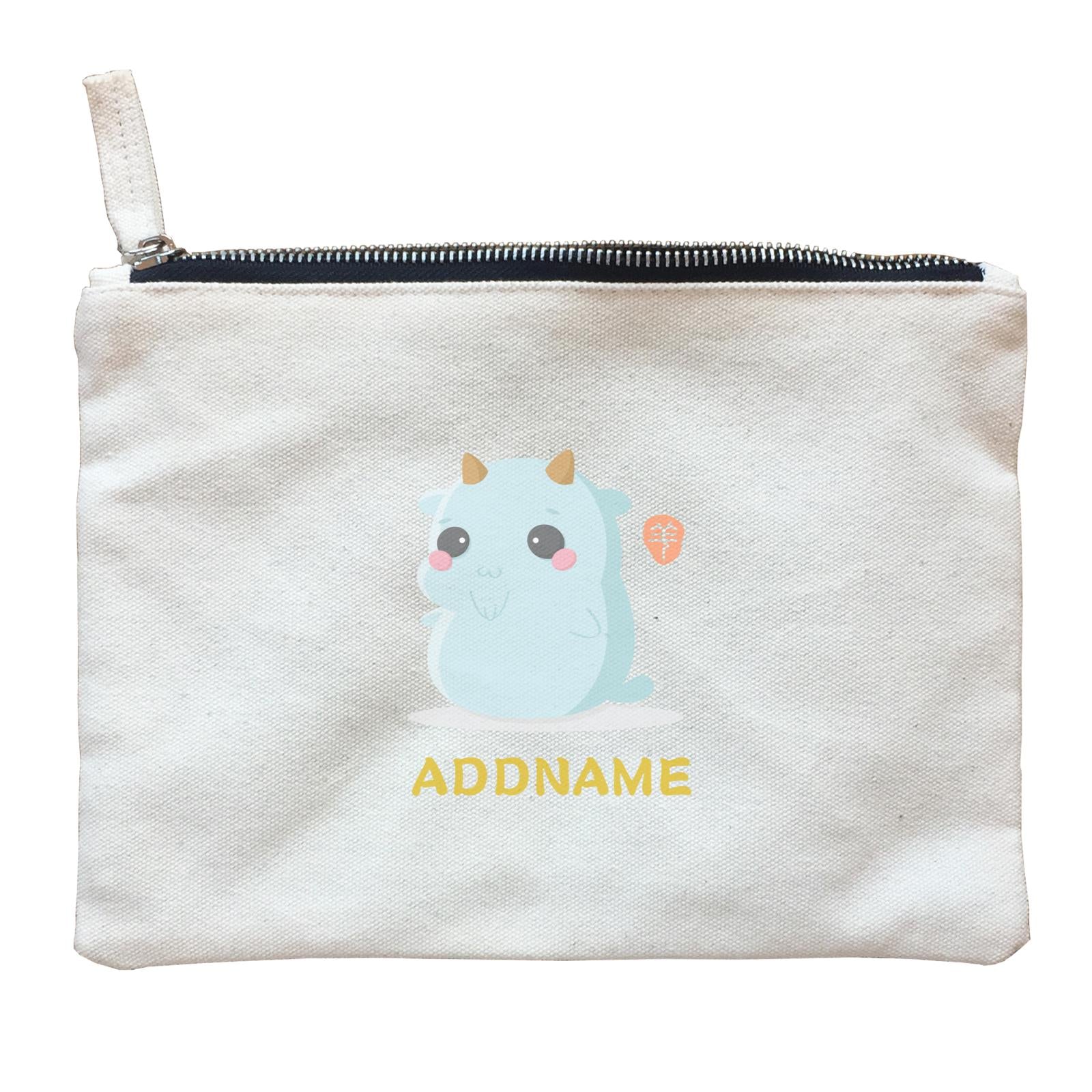 Chinese New Year Cute Twelve Zodiac Animals Goat Addname Zipper Pouch