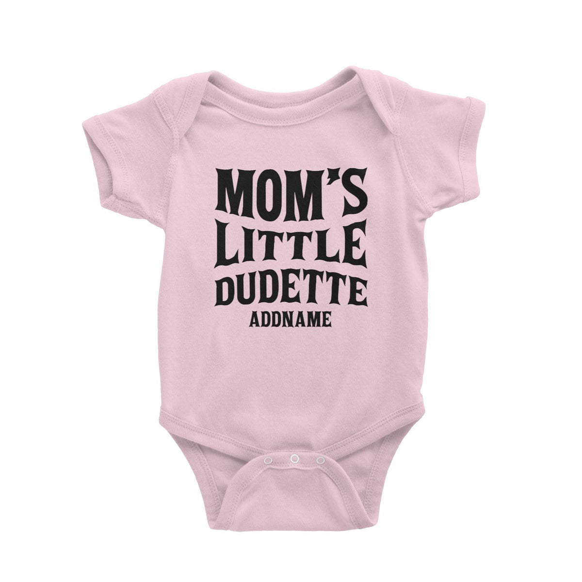 Moms Little Dudette Baby Romper