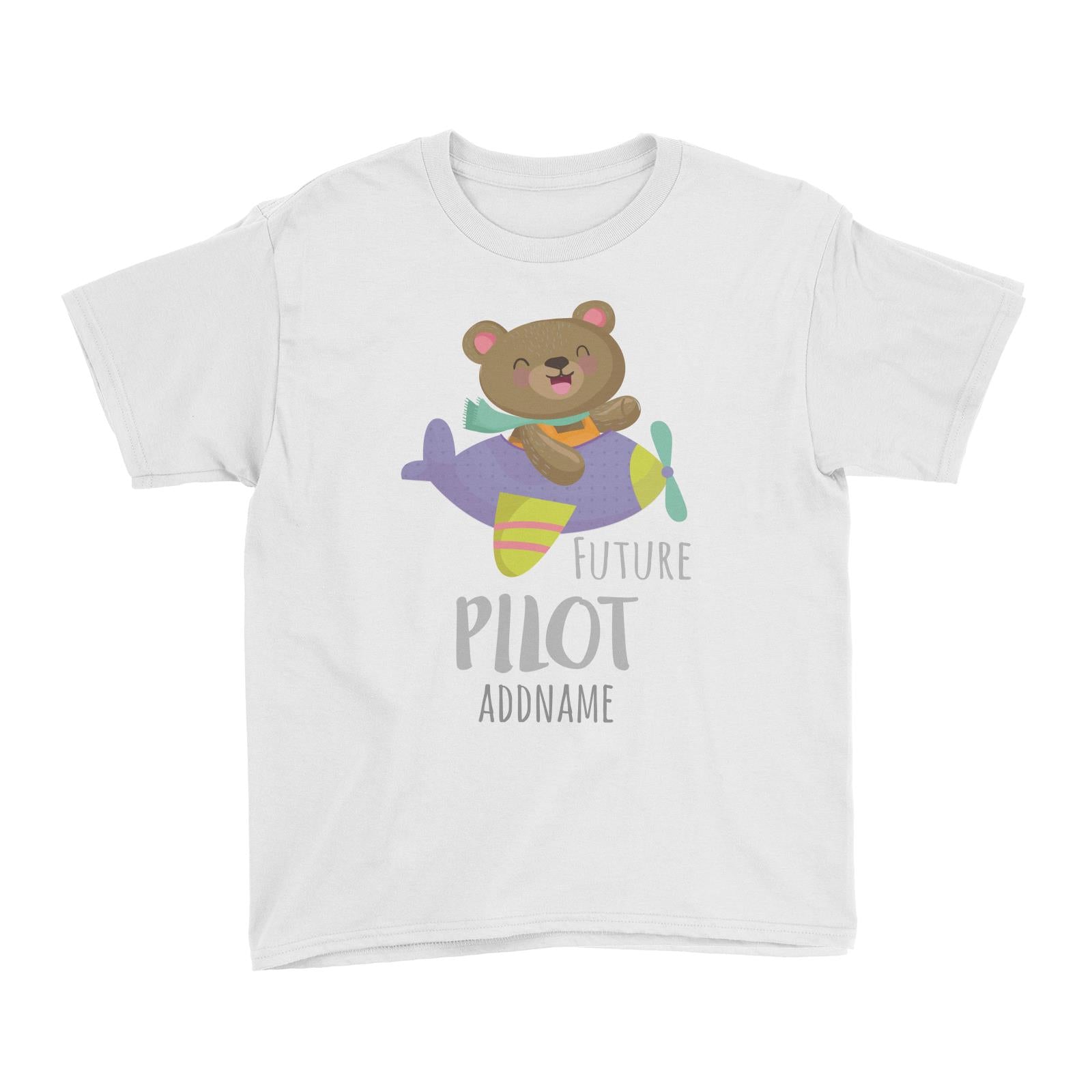 Pilot White Kid's T-Shirt
