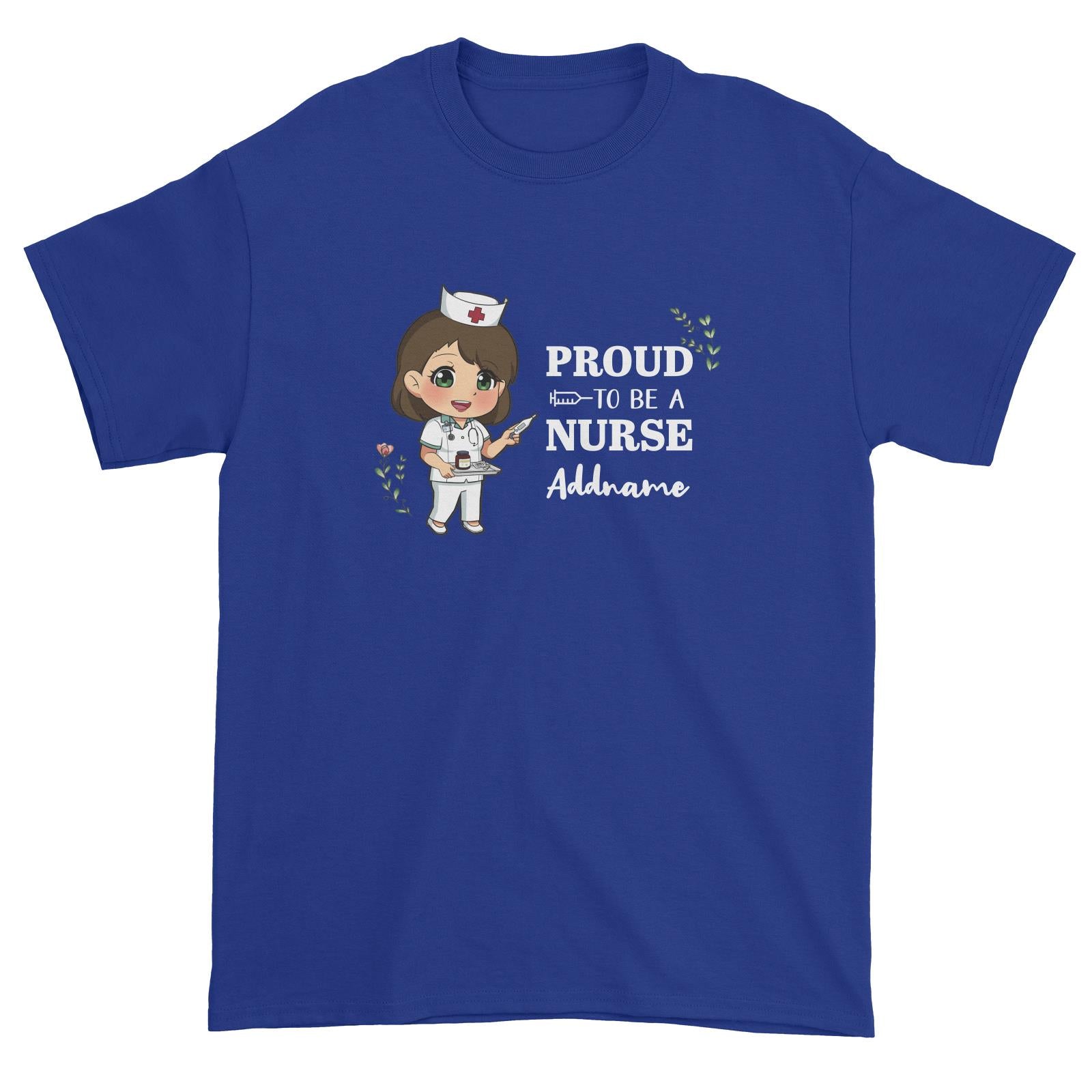 Proud To Be A Nurse Chibi Female Chinese Unisex T-Shirt