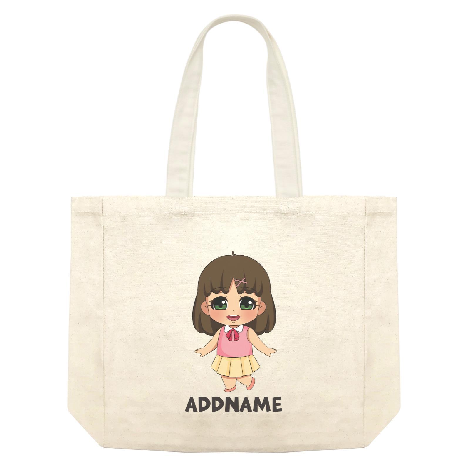 Children's Day Gift Series Little Chinese Girl Addname Shopping Bag