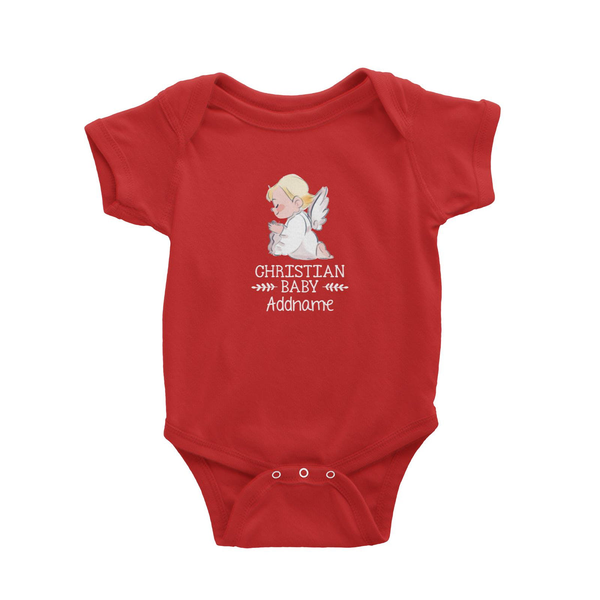 Christian Baby Angel Christian Baby Addname Baby Romper