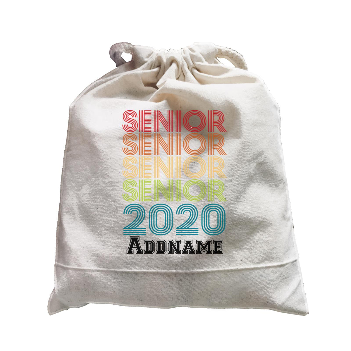 Graduation Series Senior in Rainbow Colors Satchel