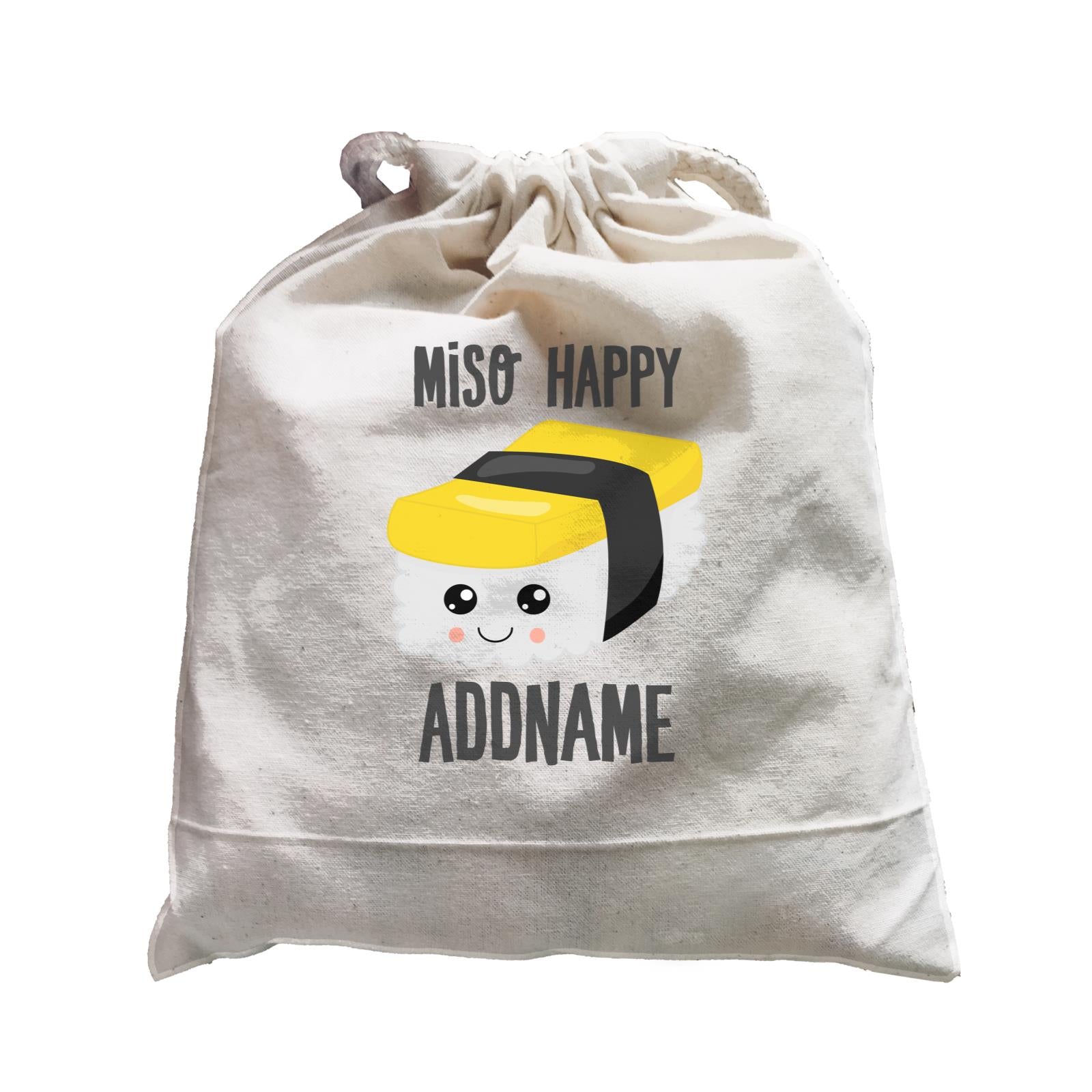 Miso Happy Tamago Sushi Addname Satchel