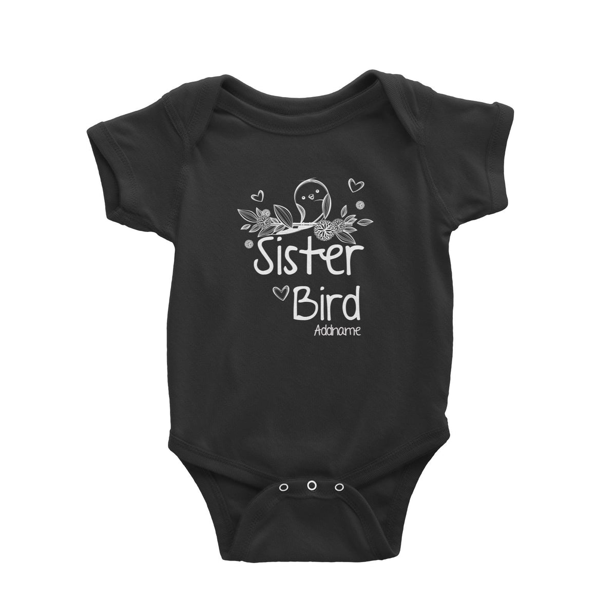Sister Bird Baby Romper