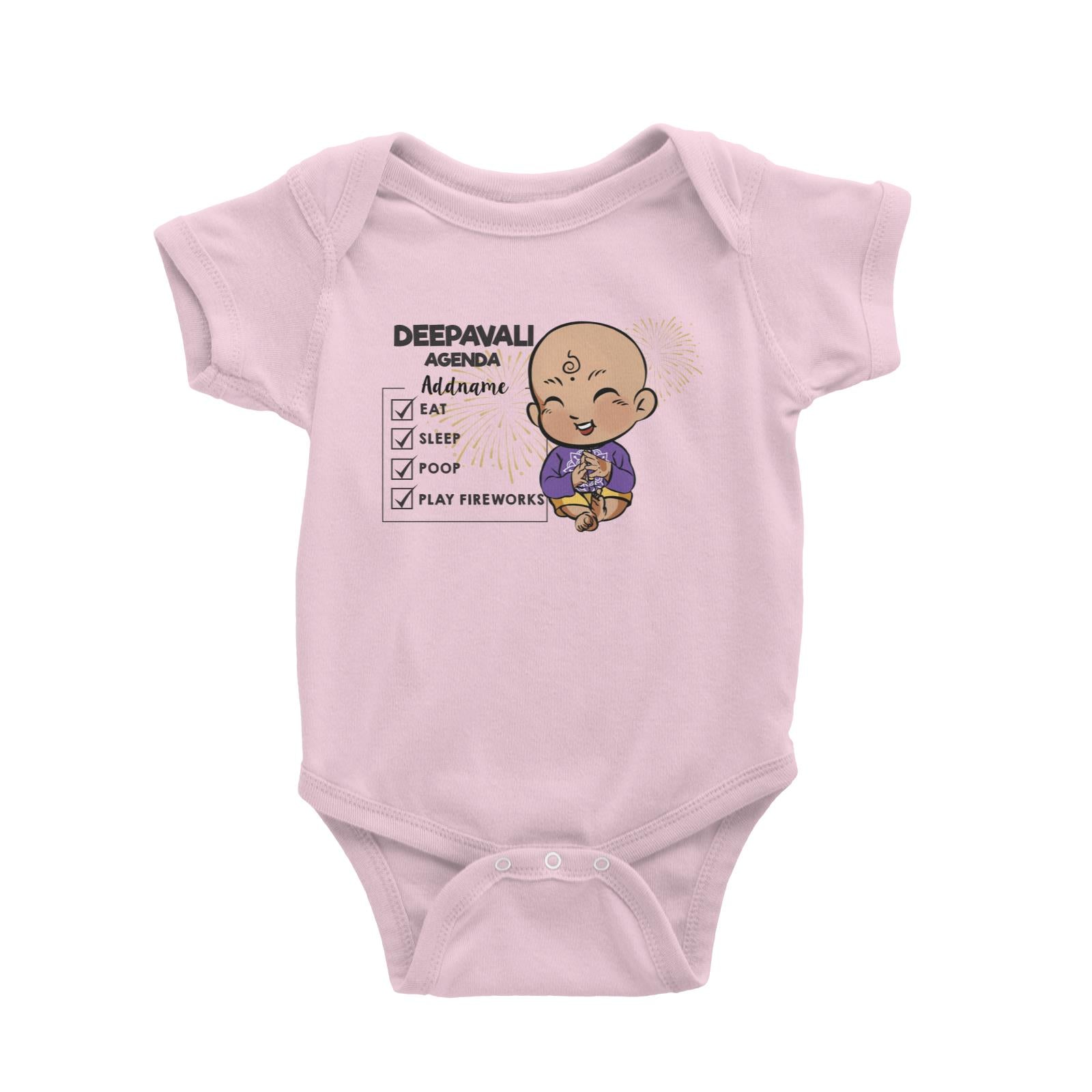 Deepavali Chibi Baby Boy Agenda Addname Baby Romper