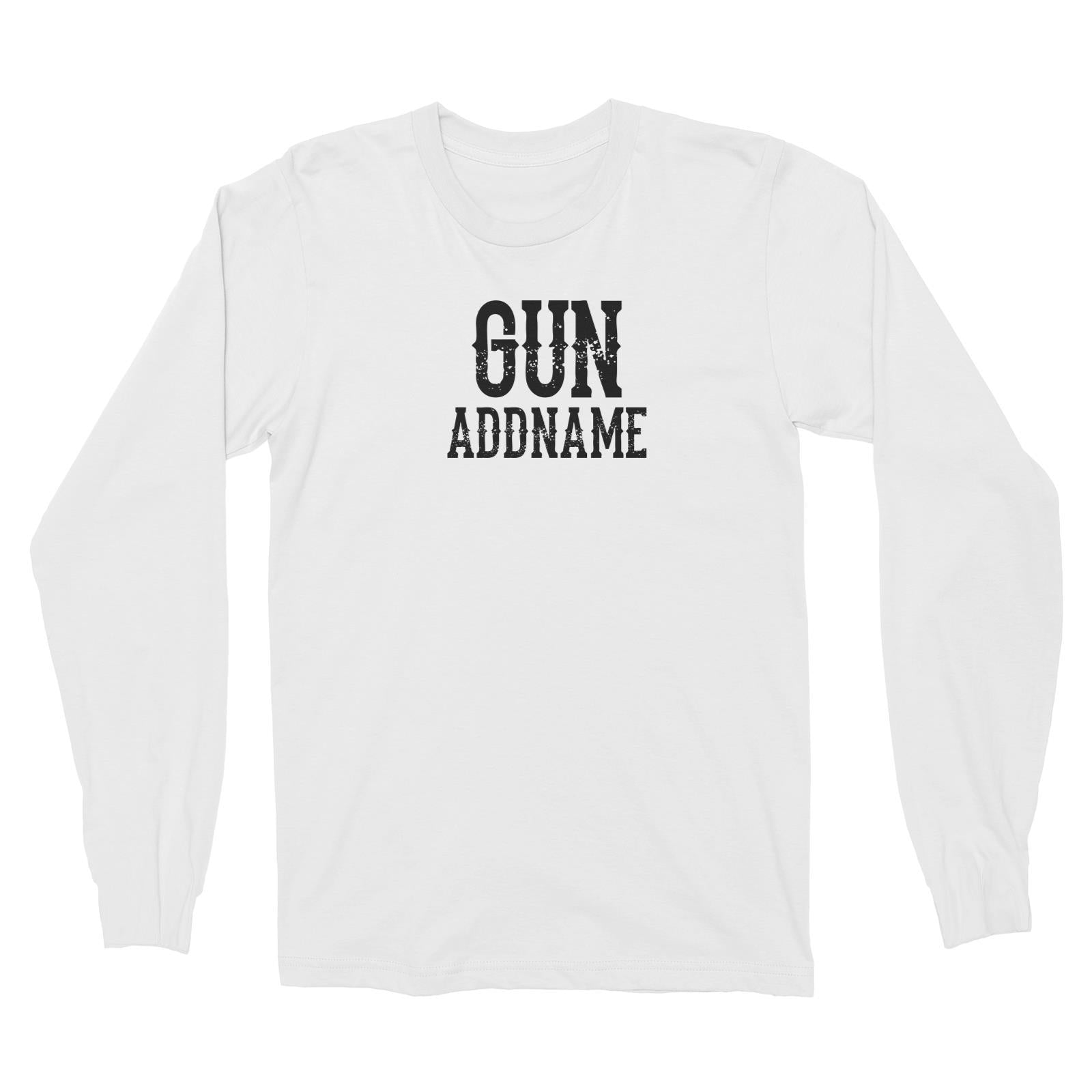 Gun Long Sleeve Unisex T-Shirt