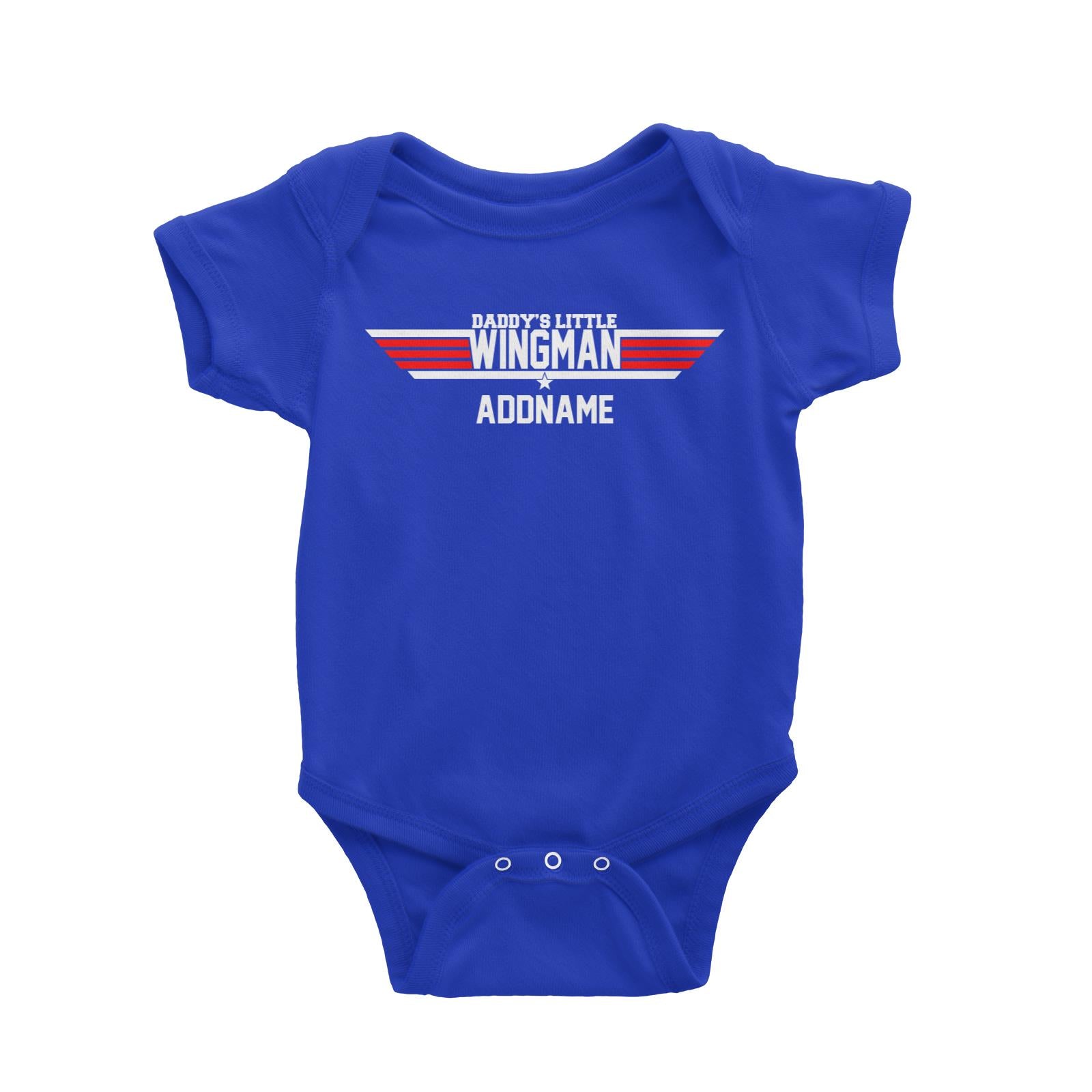Daddys Little Wingman Baby Romper