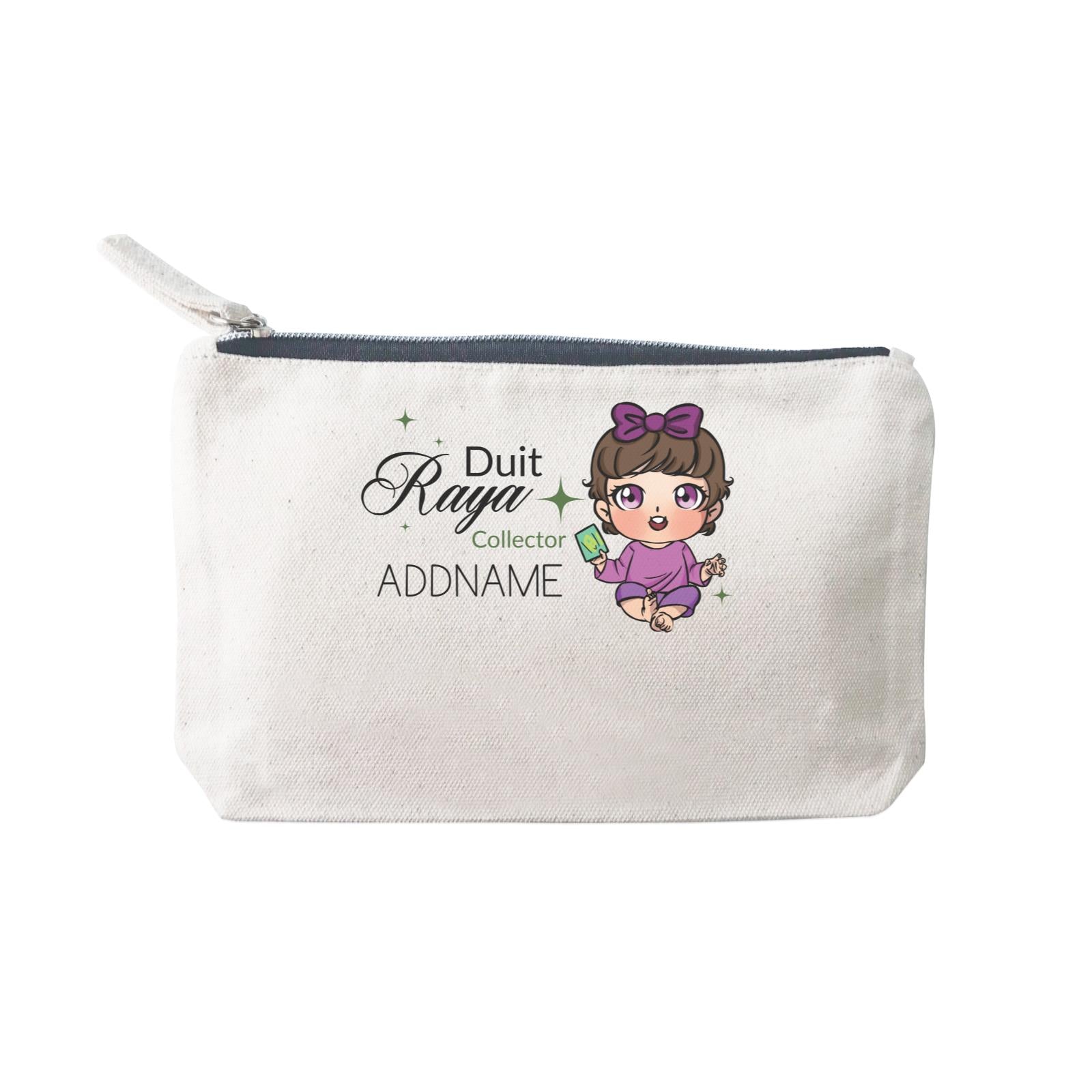 Raya Chibi Baby Baby Girl Duit Raya Collector Addname Mini Accessories Stationery Pouch 2