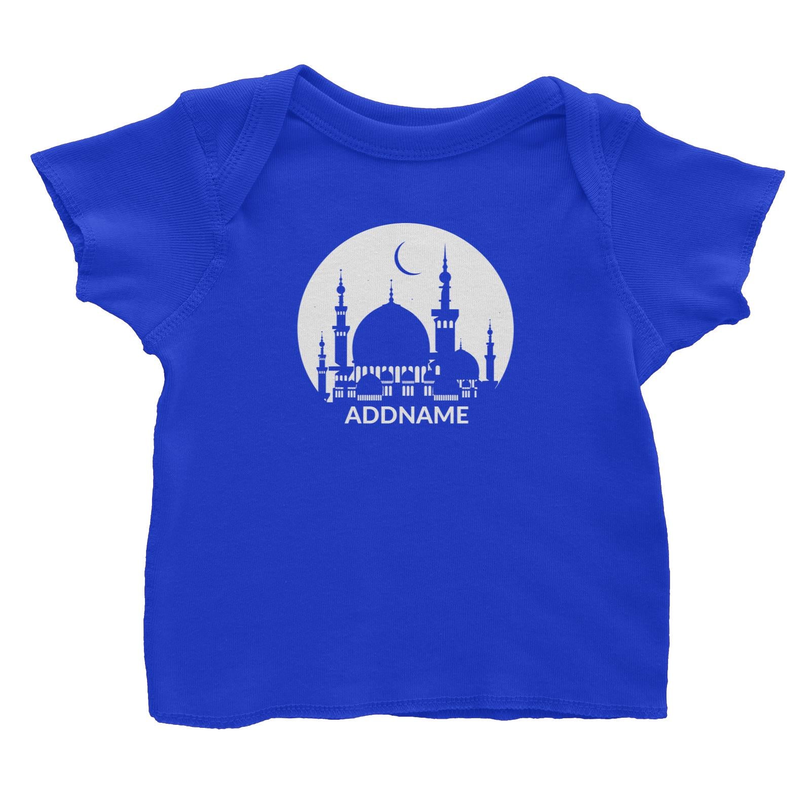 Mosque Moon Baby T-Shirt Raya Personalizable Designs
