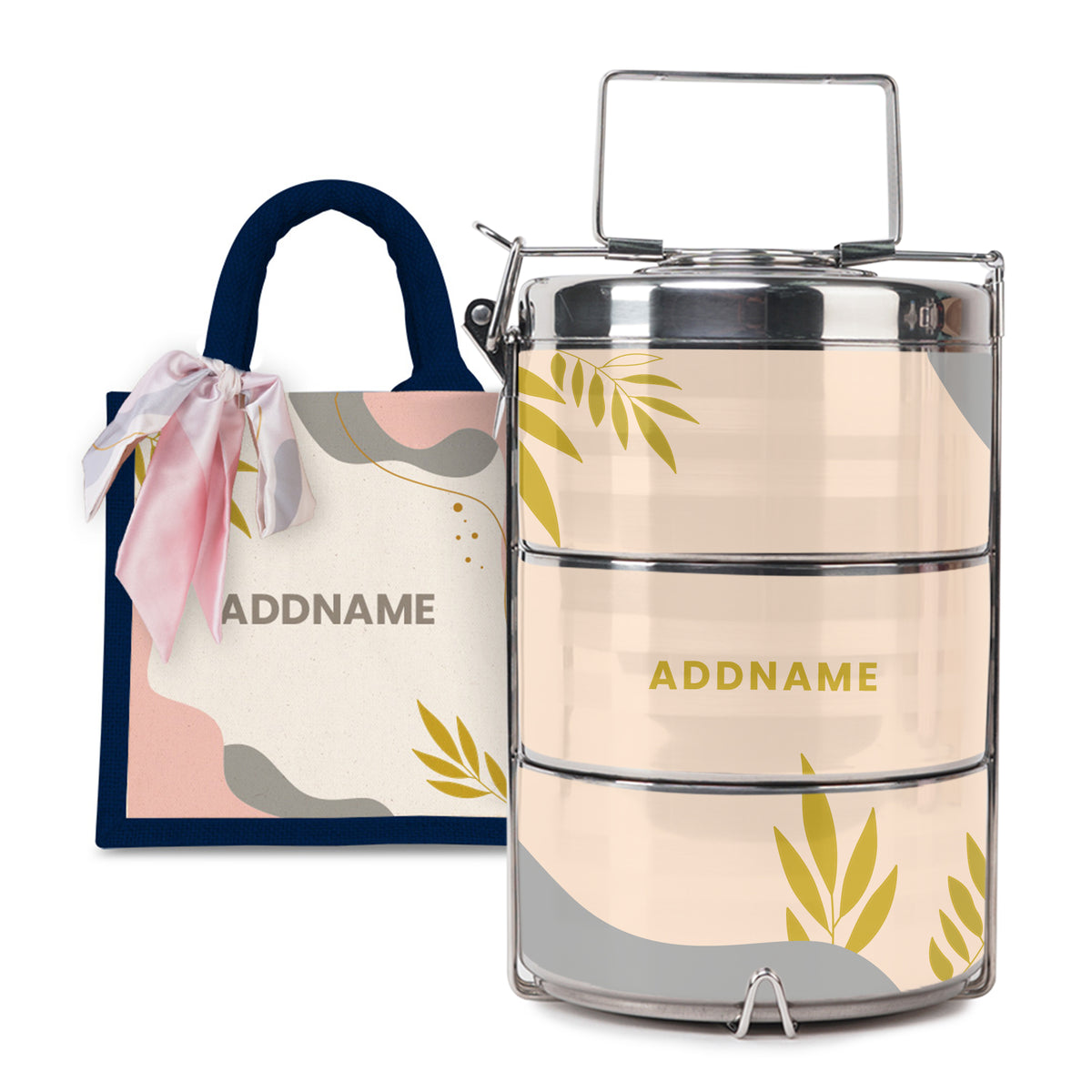 Charlotte Series - Strawberry Tiffin Carrier