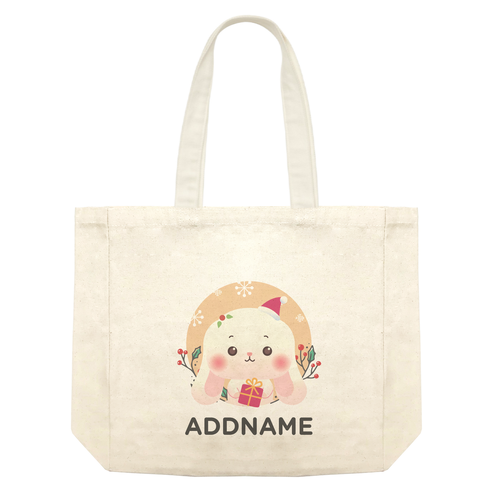 Christmas Cute Animal Series Cute Rabbit Shopping Bag