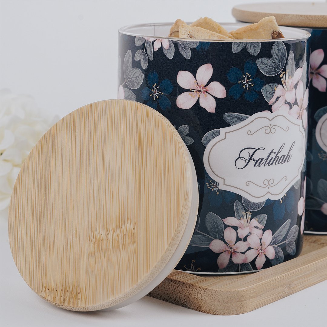 Arabesque Frost Canister