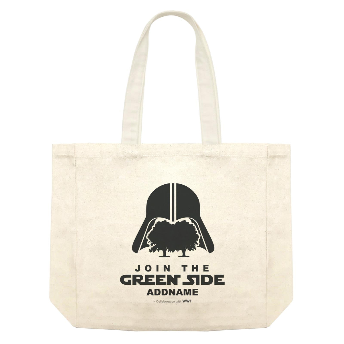 Join The Green Side Addname Shopping Bag