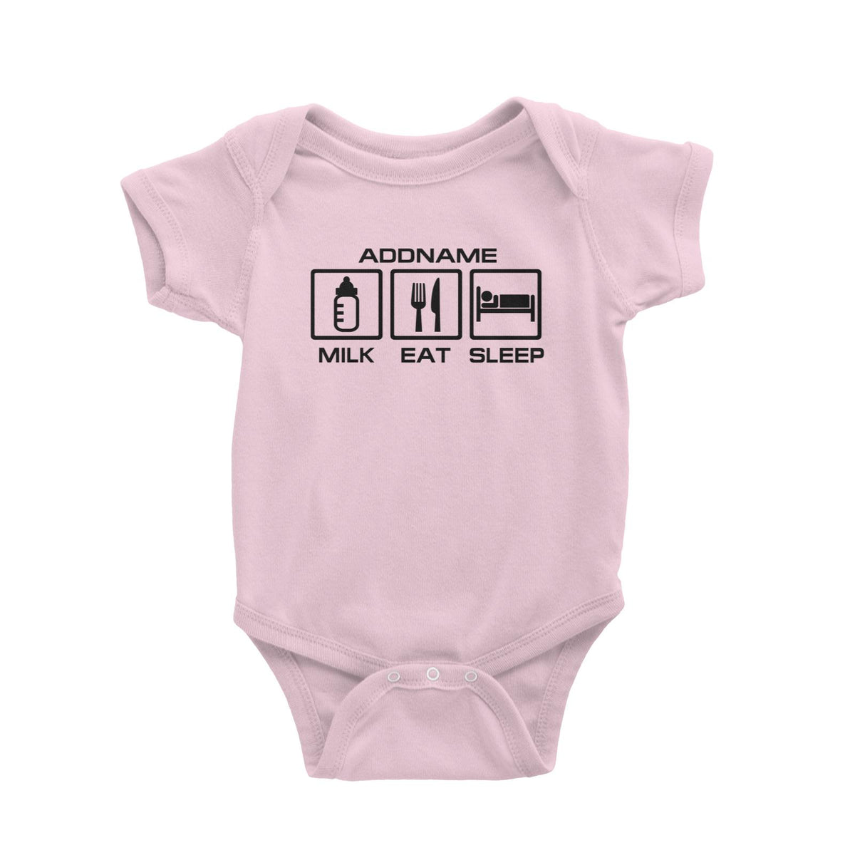 Milk Eat Sleep Baby Romper