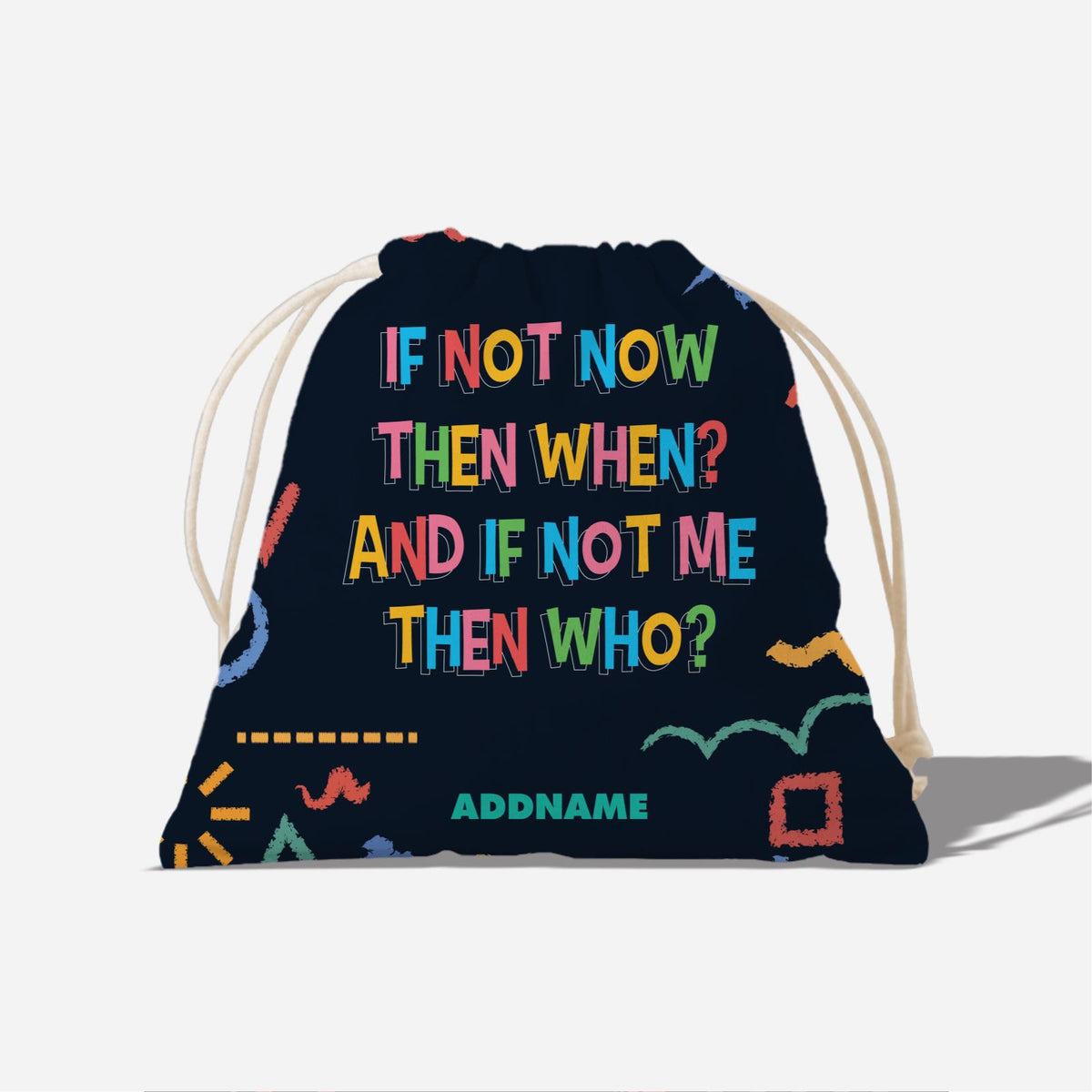 Be Confident Series Satchel - If Not Now Then When