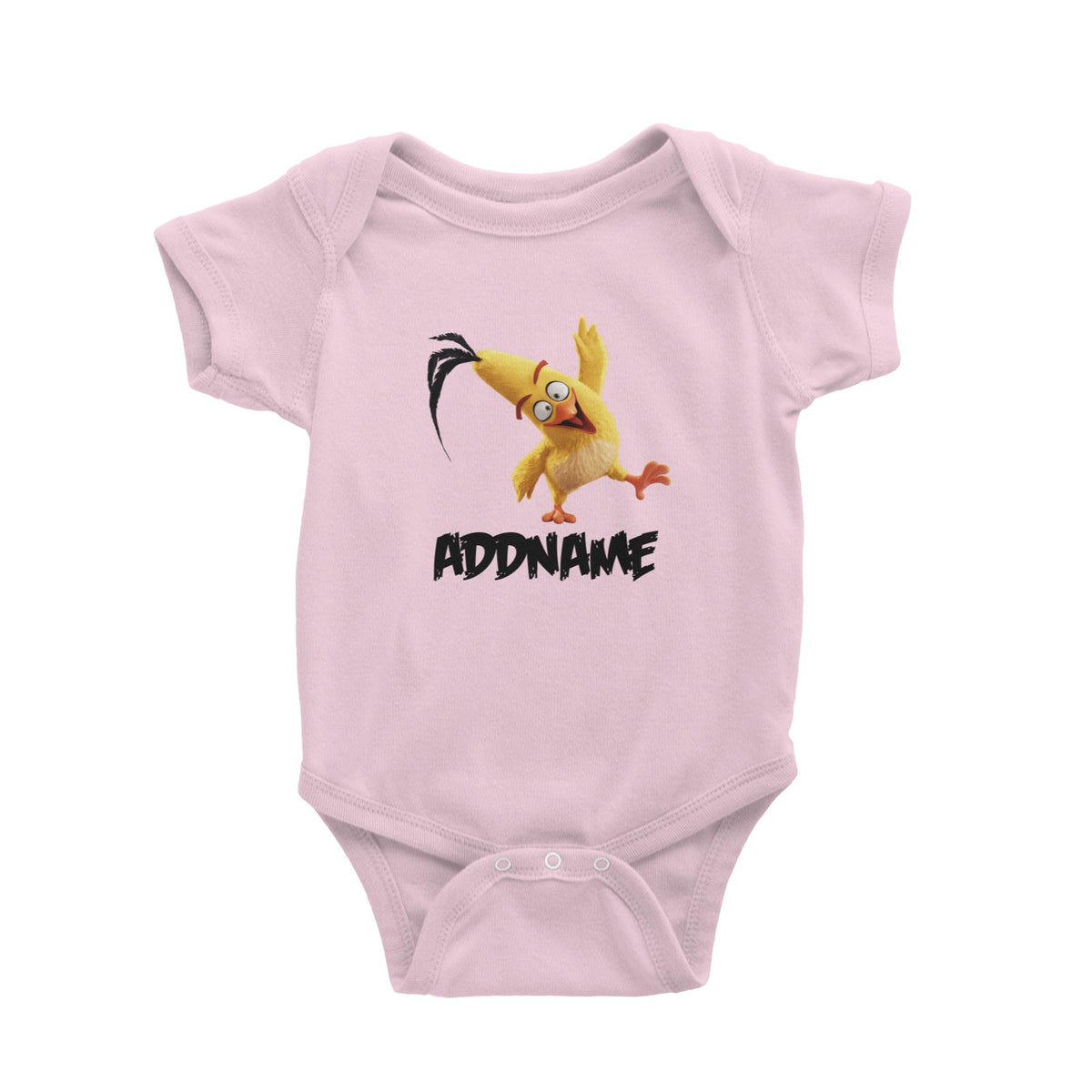 Angry Bird Chuck Addname Baby Romper