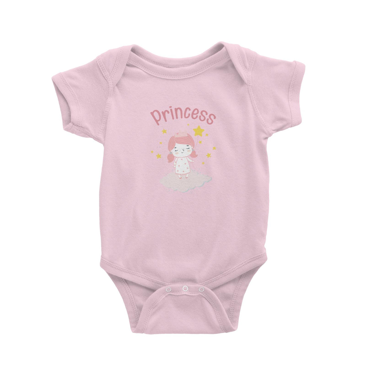 Non-Personalised Princess Charming Baby Romper