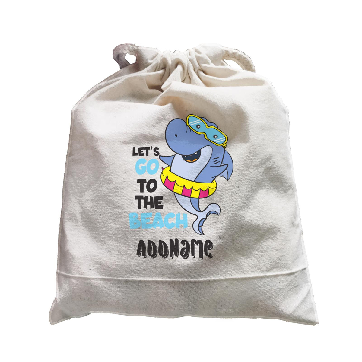 Cool Cute Sea Animals Let's Go To The Beach Addname Satchel
