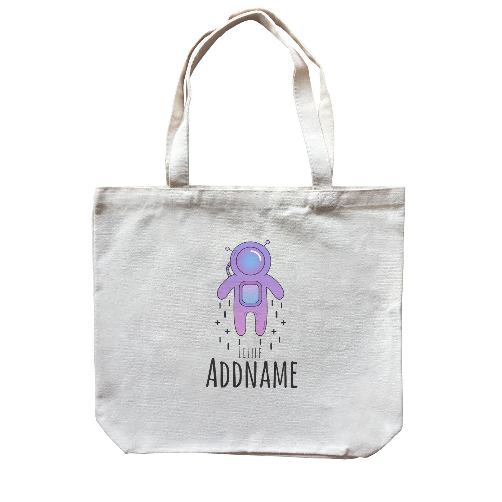 Drawn Newborn Element Space Guy Addname Canvas Bag