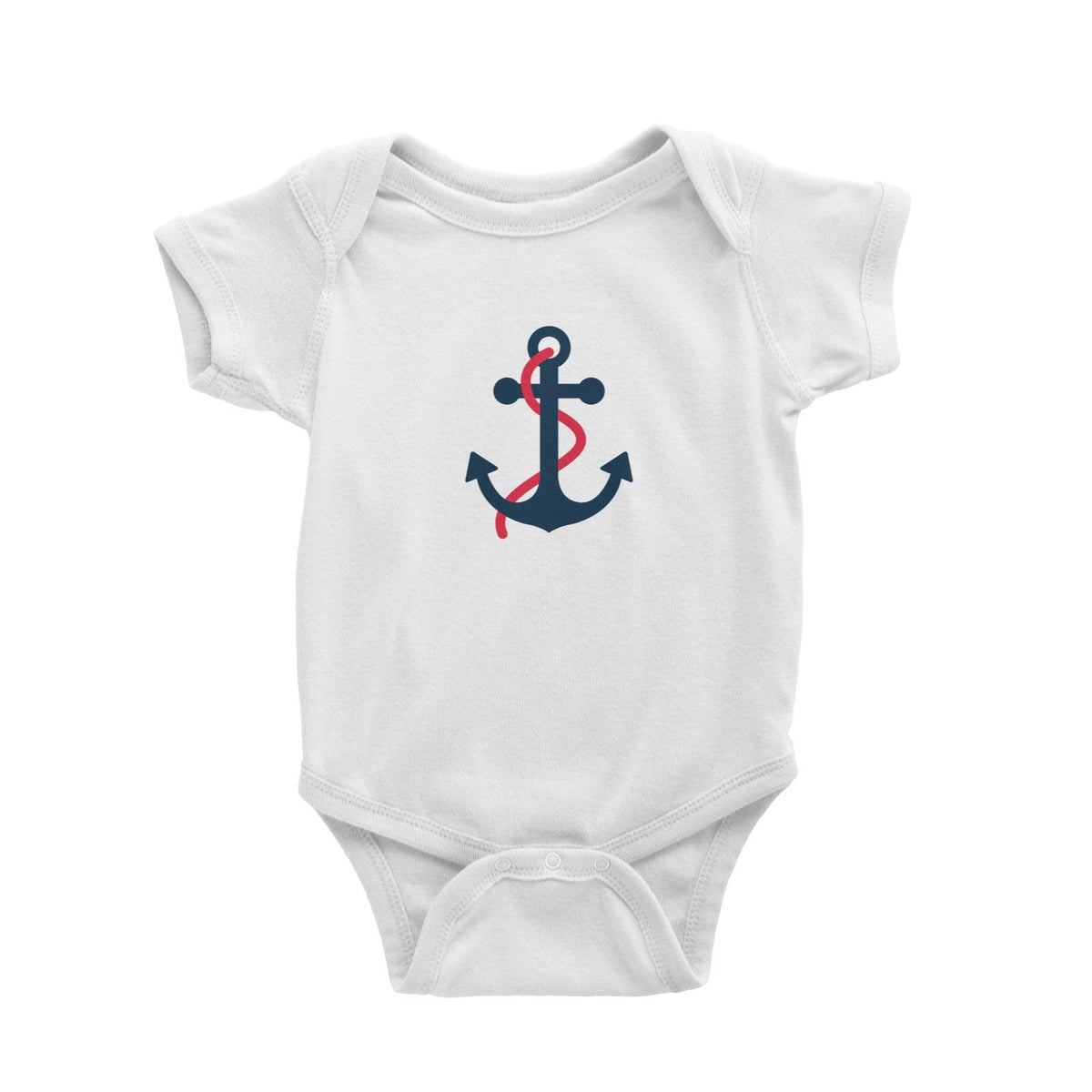 Sailor Anchor Red Baby Romper  Matching Family