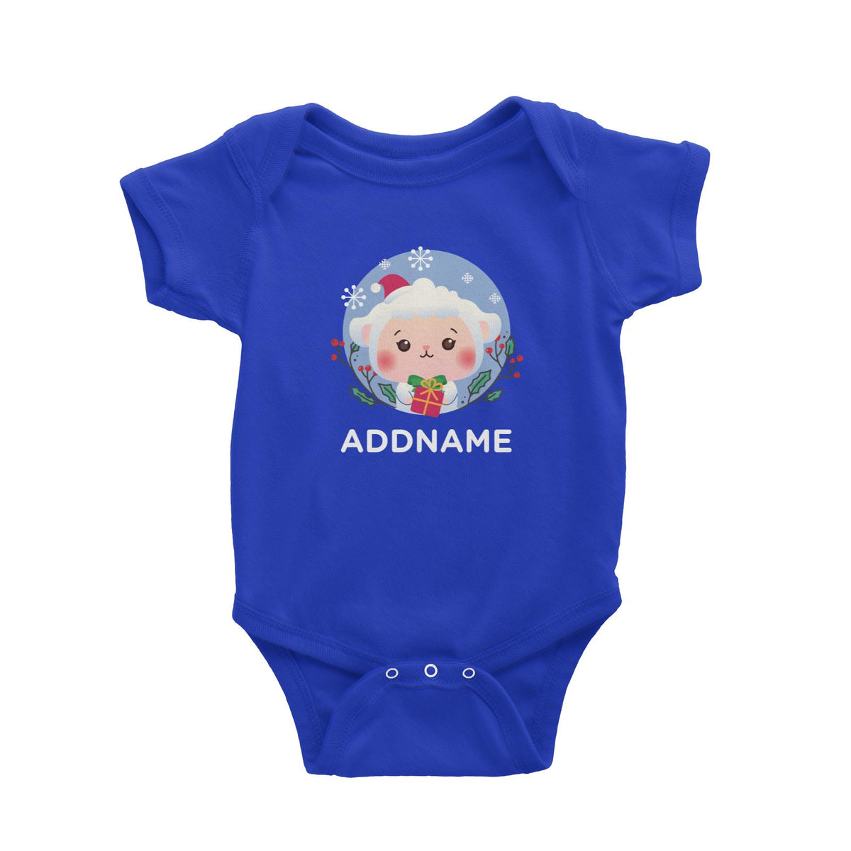 Christmas Cute Animal Series Cute Sheep Baby Romper