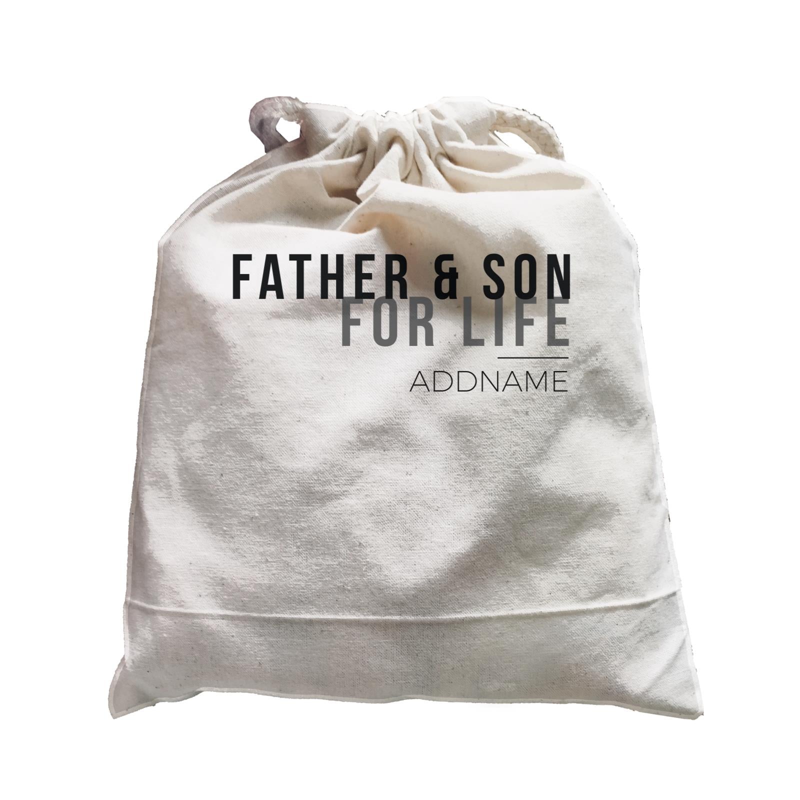 Family For Life Father & Son For Life Addname Satchel