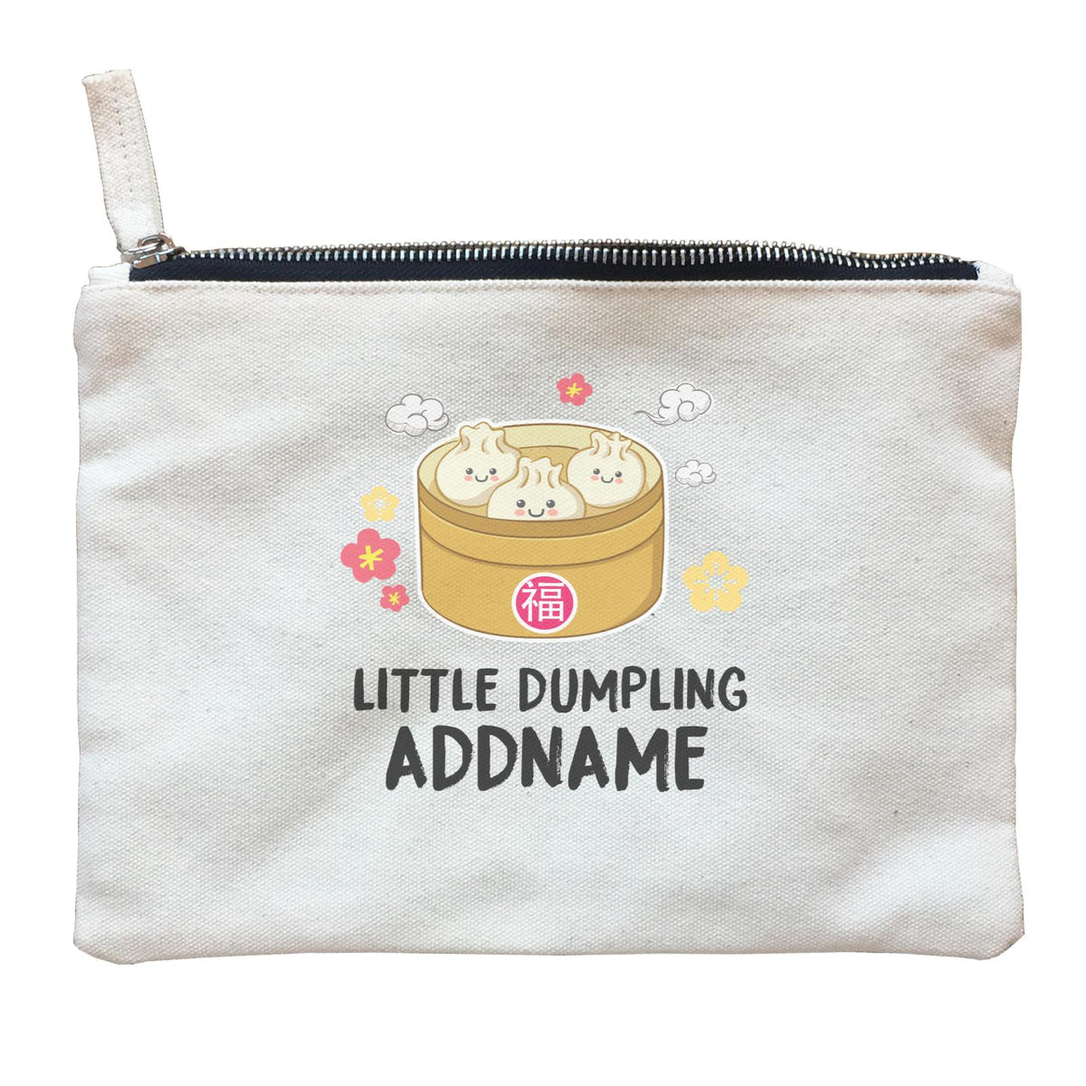 Chinese New Year Little Dumpling Zipper Pouch
