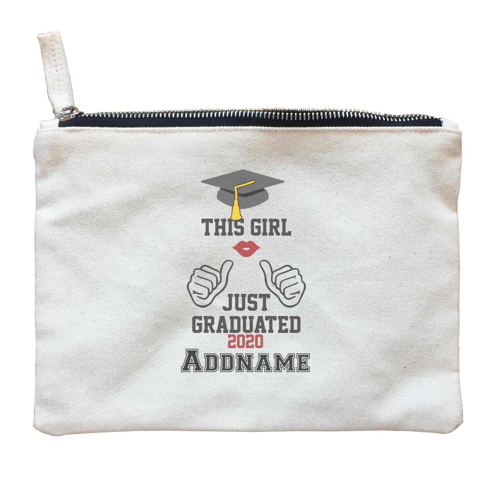 Graduation Series This Girl Just Graduated Zipper Pouch