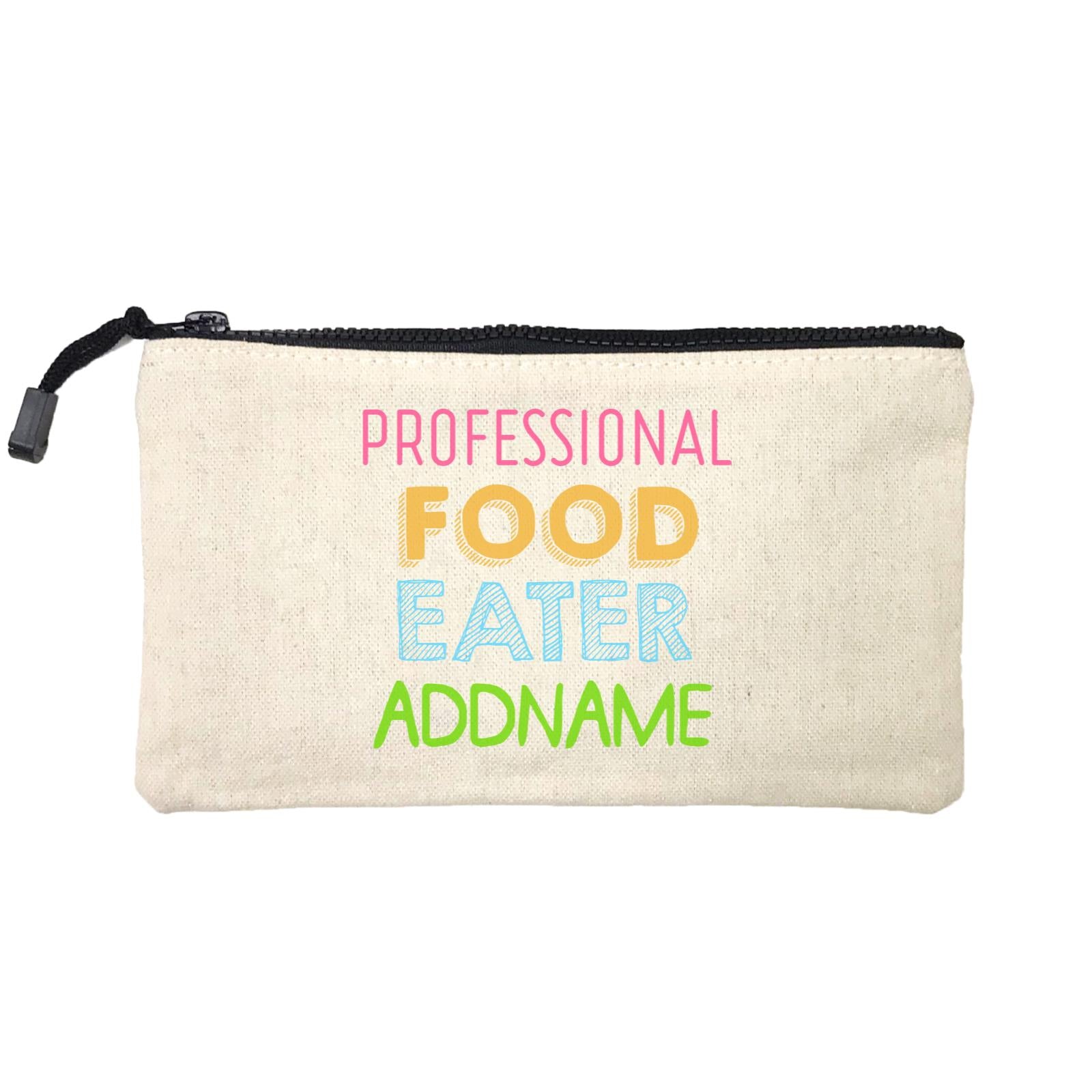 Professional Food Eater Addname Mini Accessories Stationery Pouch