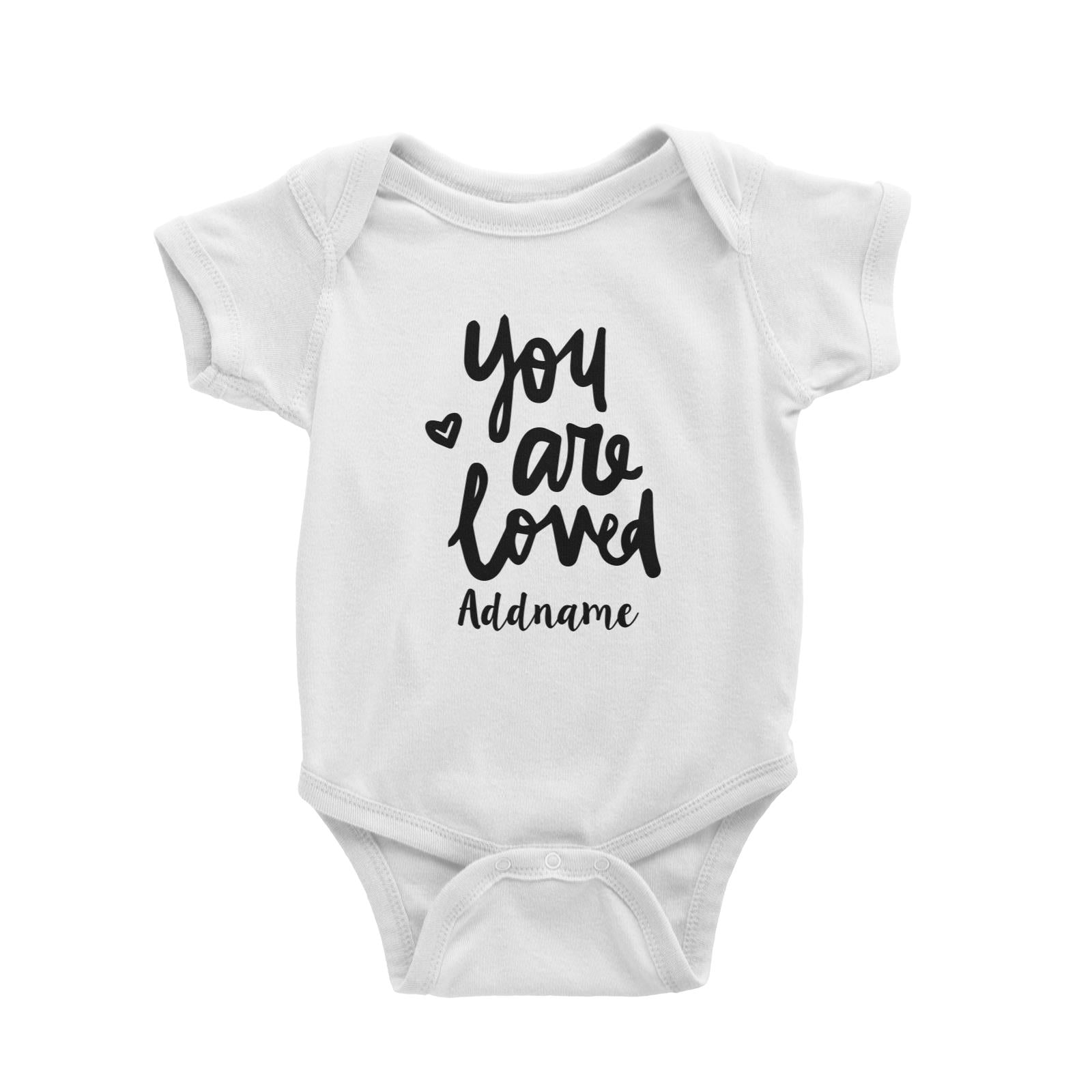 You are Love White Baby Romper