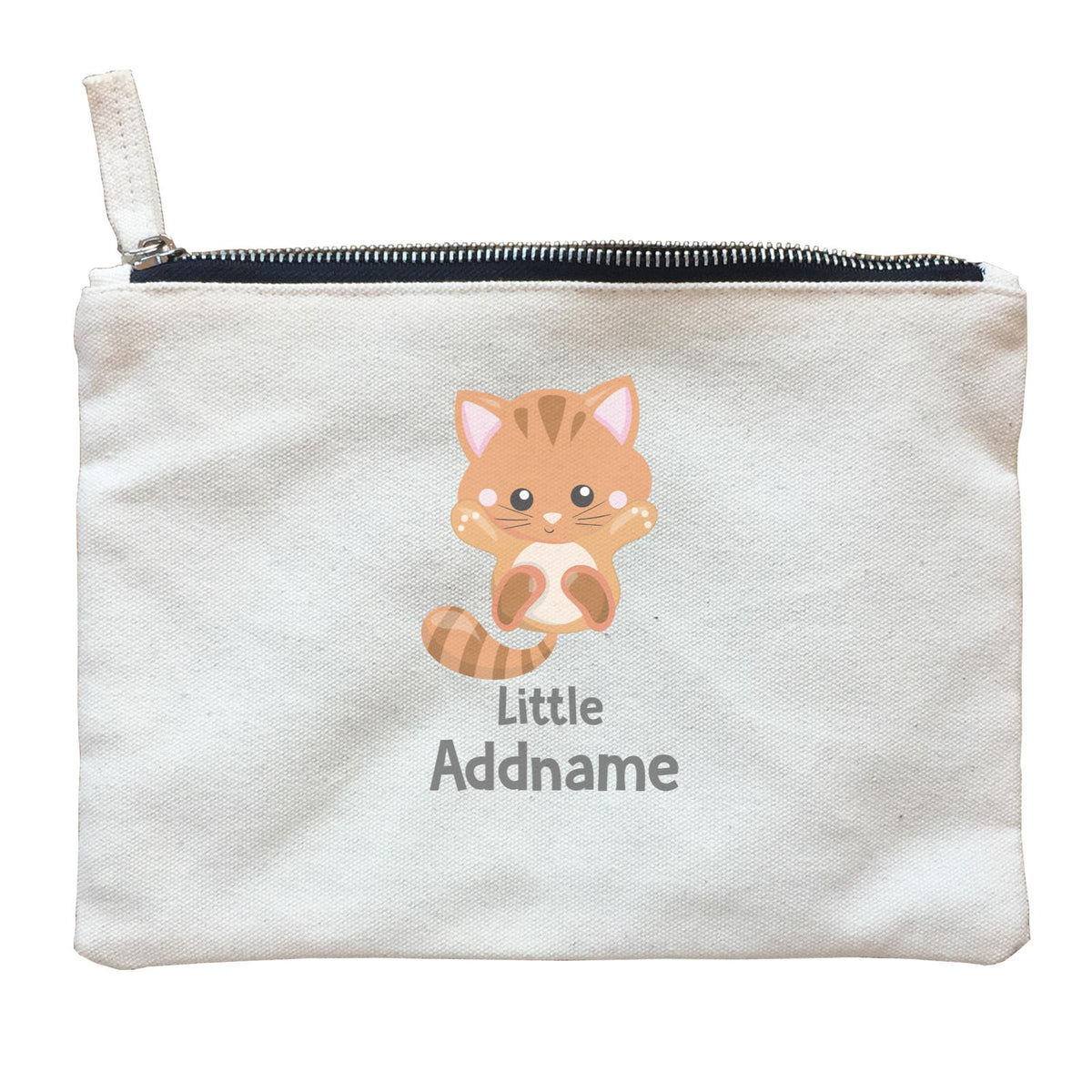 Adorable Cats Orange Cat Little Addname Zipper Pouch