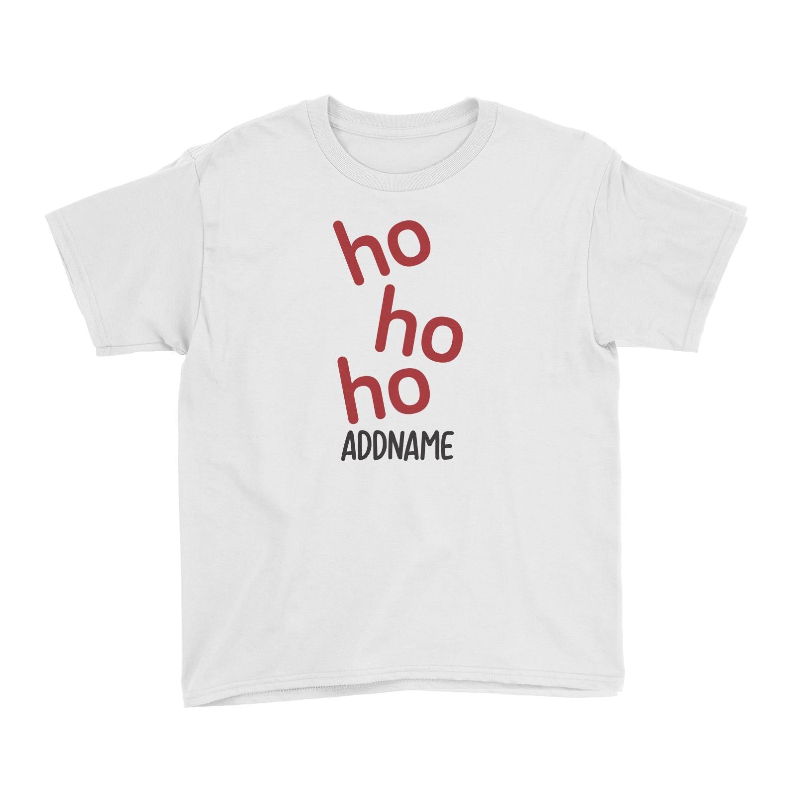 Xmas Ho Ho Ho Kid's T-Shirt