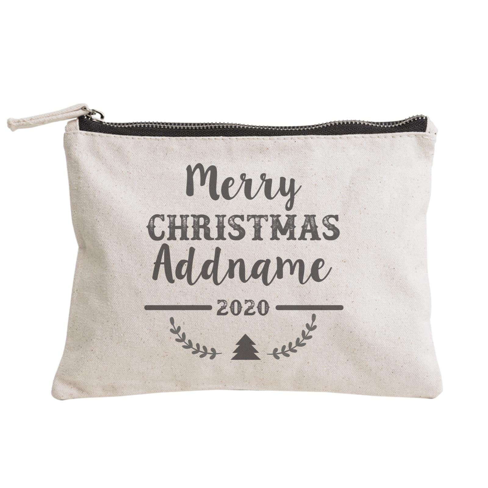 Christmas Series Merry Christmas Year 2020 Zipper Pouch