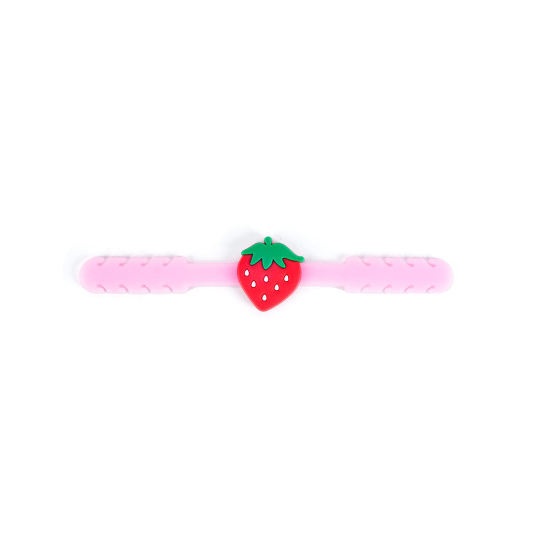 Face Mask Extender Kid Size-Strawberry Pink Strap