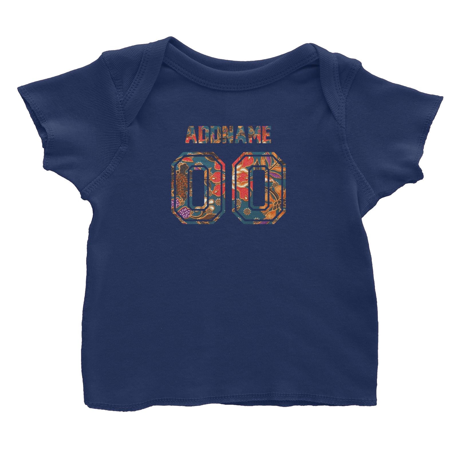 Jersey Batik Baby T-Shirt Raya Personalizable Designs