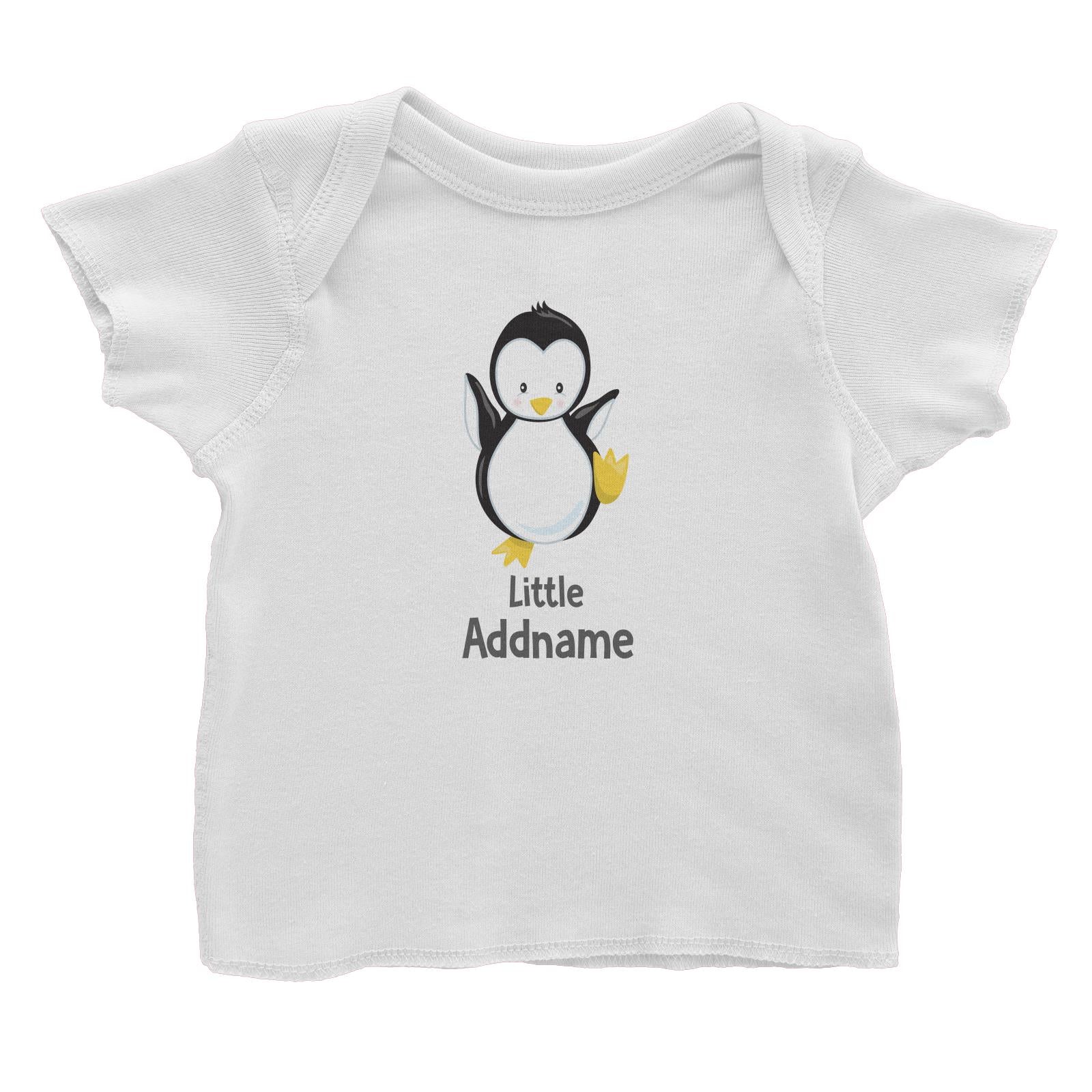 Arctic Animals Little Penguin Addname Baby T-Shirt