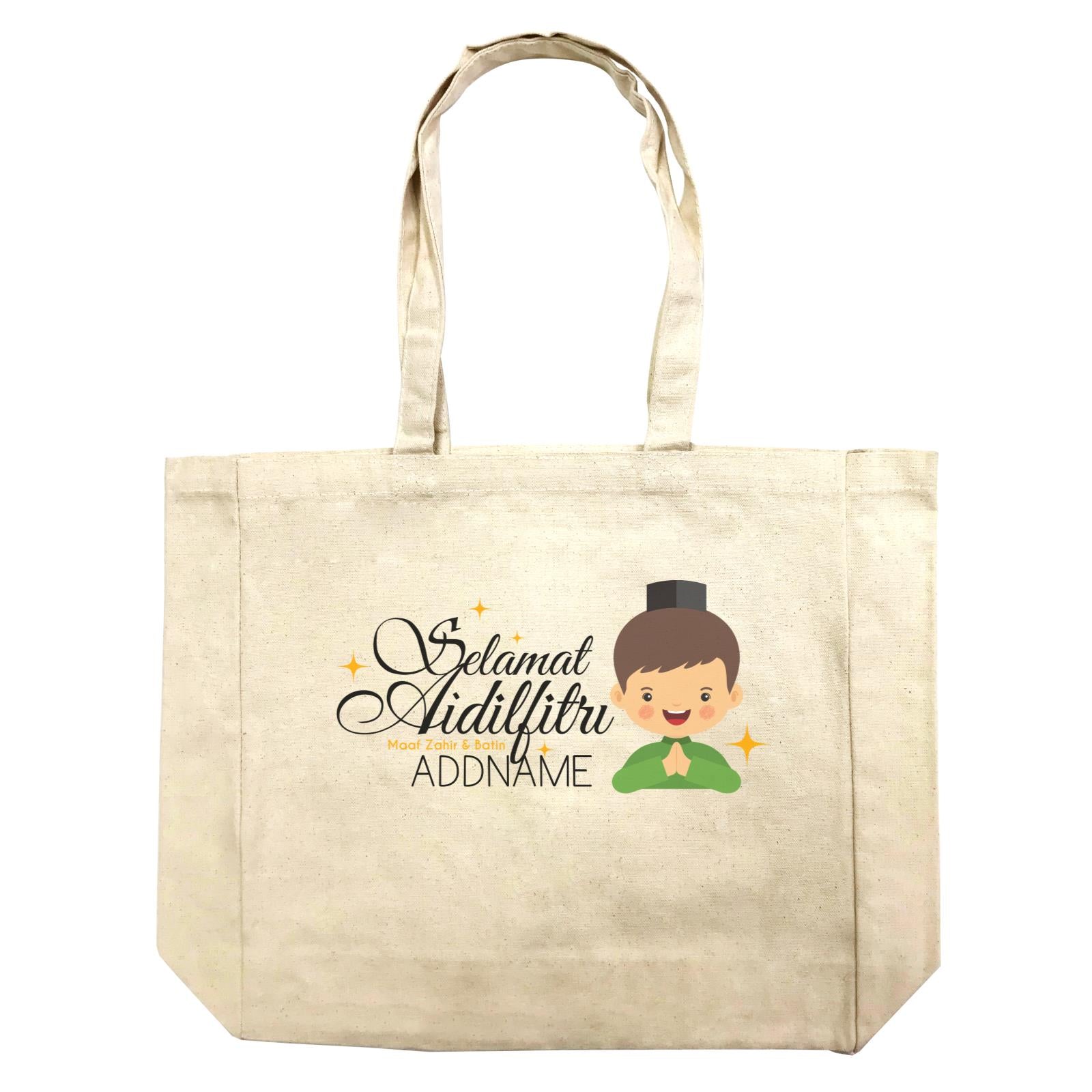 Selamat Aidilfitri Man Shopping Bag