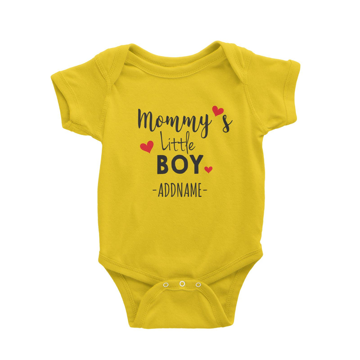 Mommy&#39;s Little Boy Addname Baby Romper Personalizable Designs Basic Newborn