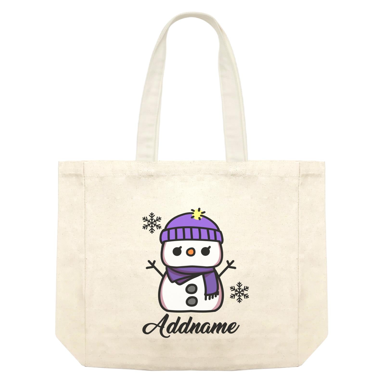 Xmas Mama Snowman Shopping Bag