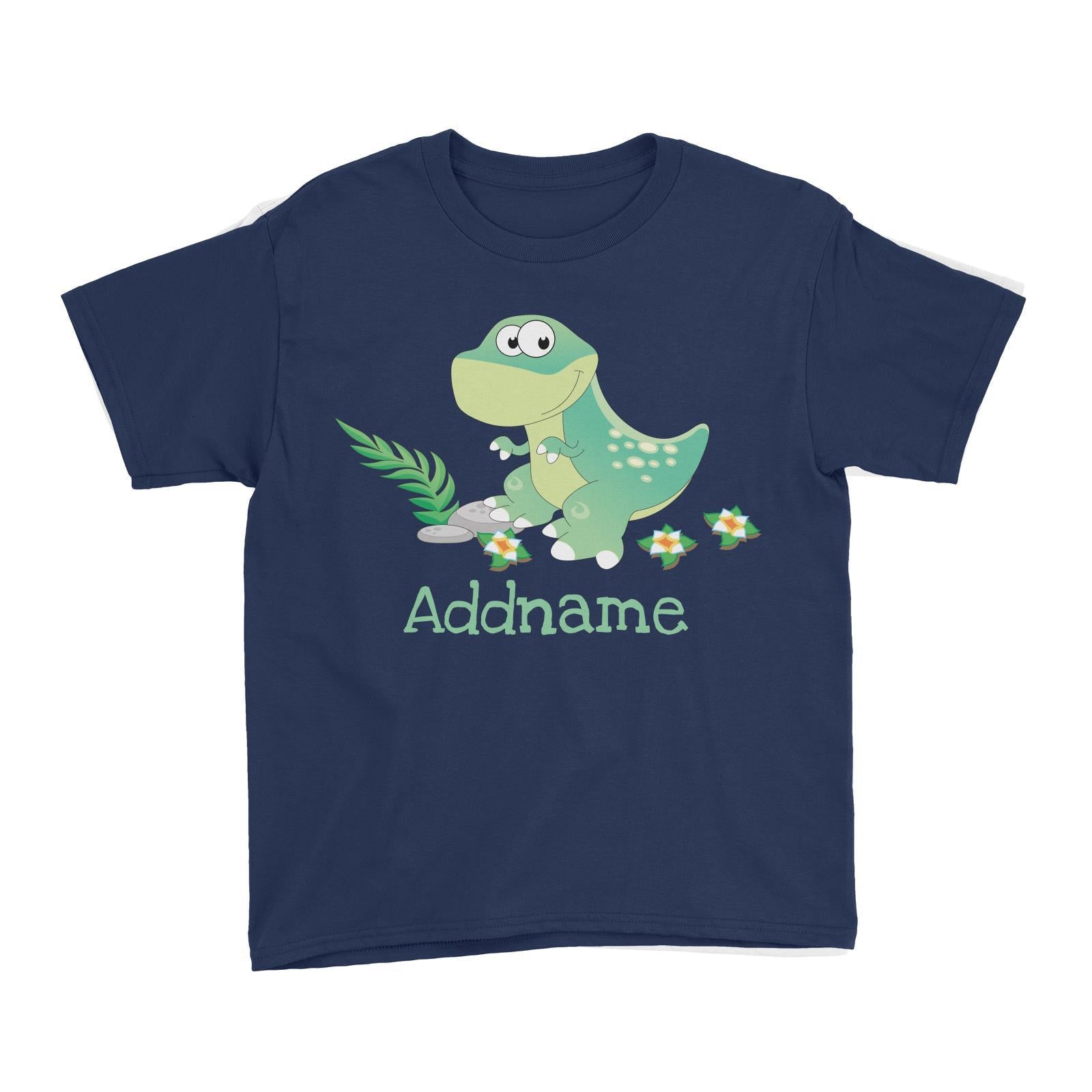 Dinosaurs T Rex Addname Kid's T-Shirt